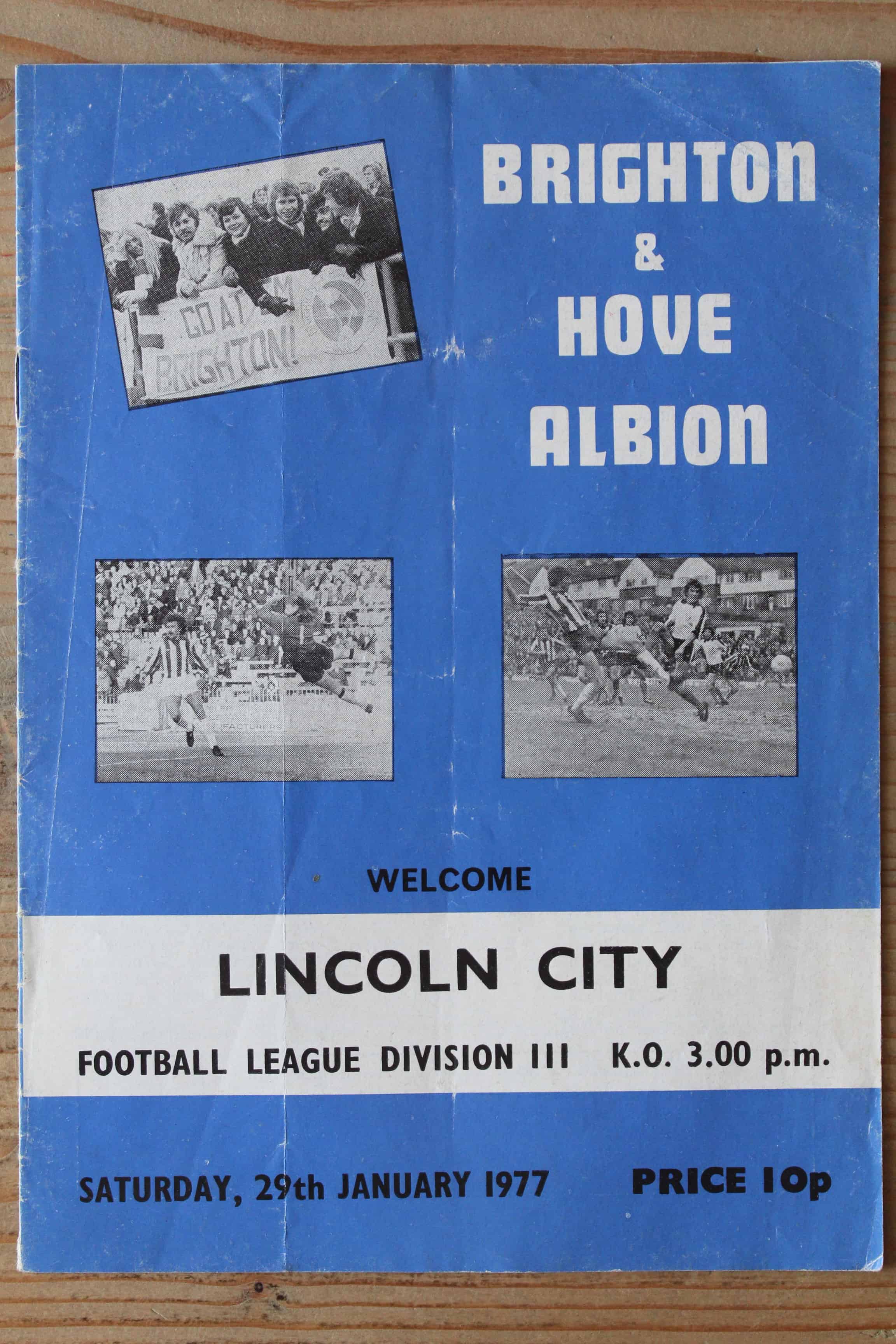 Brighton & Hove Albion FC v Lincoln City FC