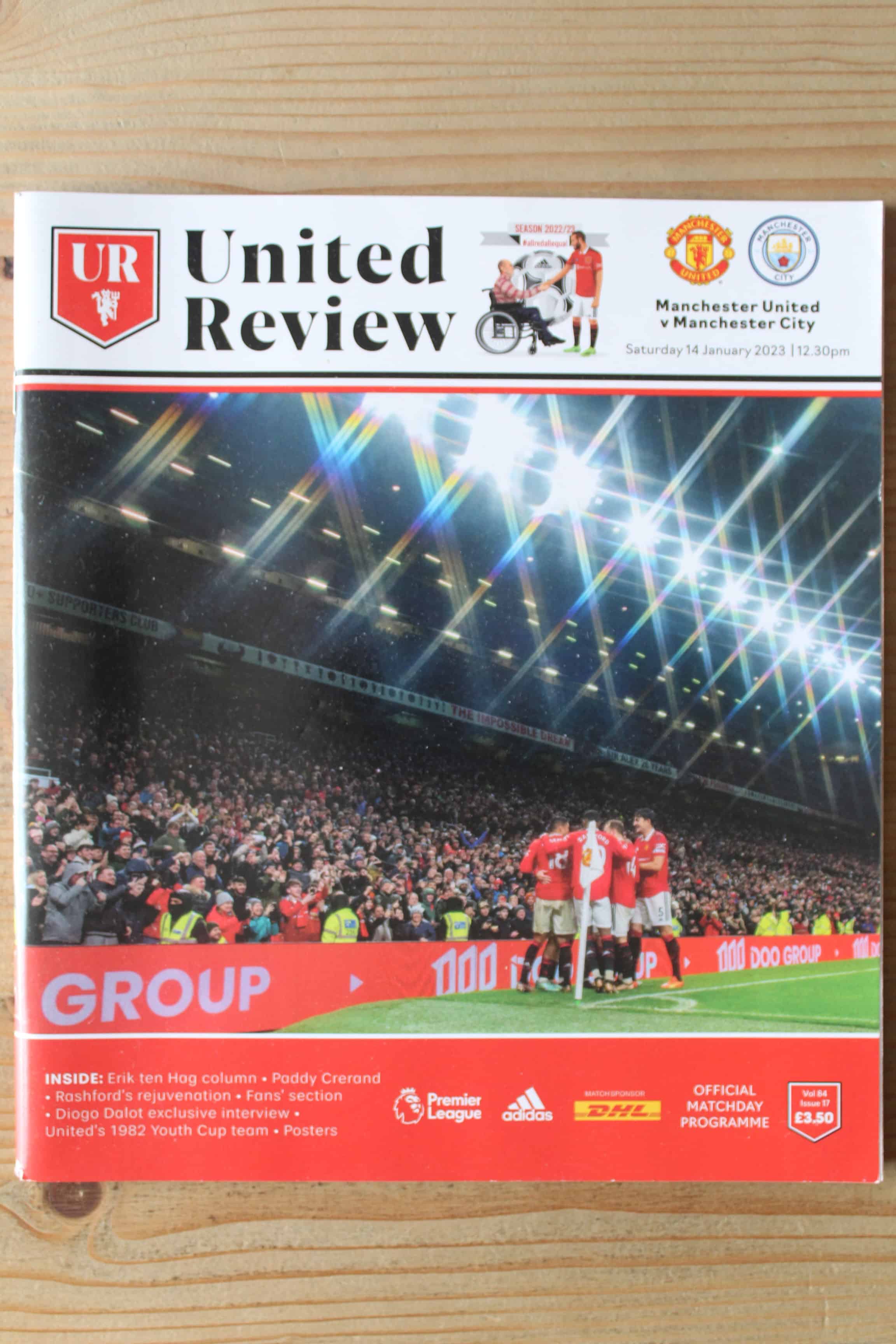 Manchester United FC v Manchester City FC