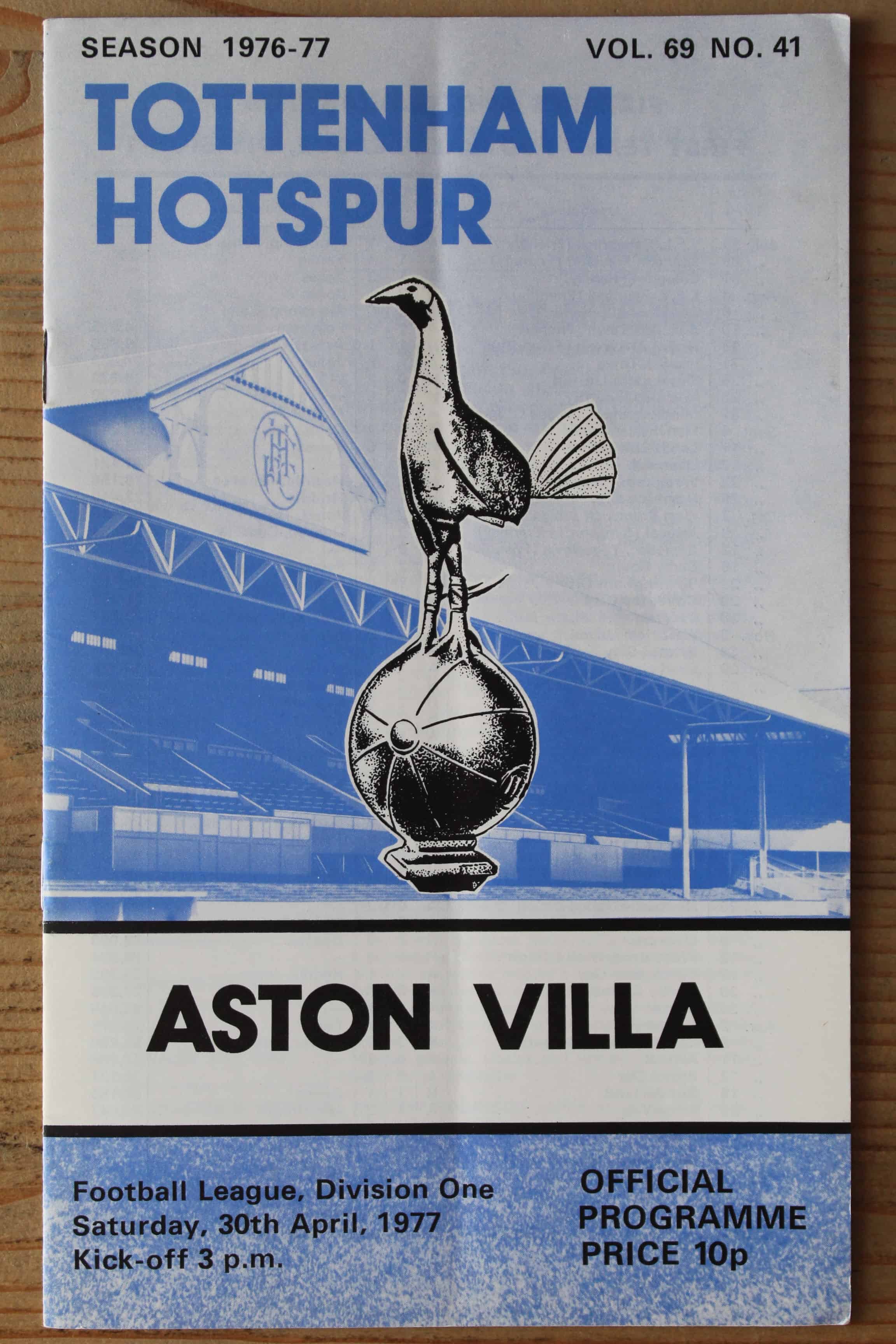 Tottenham Hotspur FC v Aston Villa FC