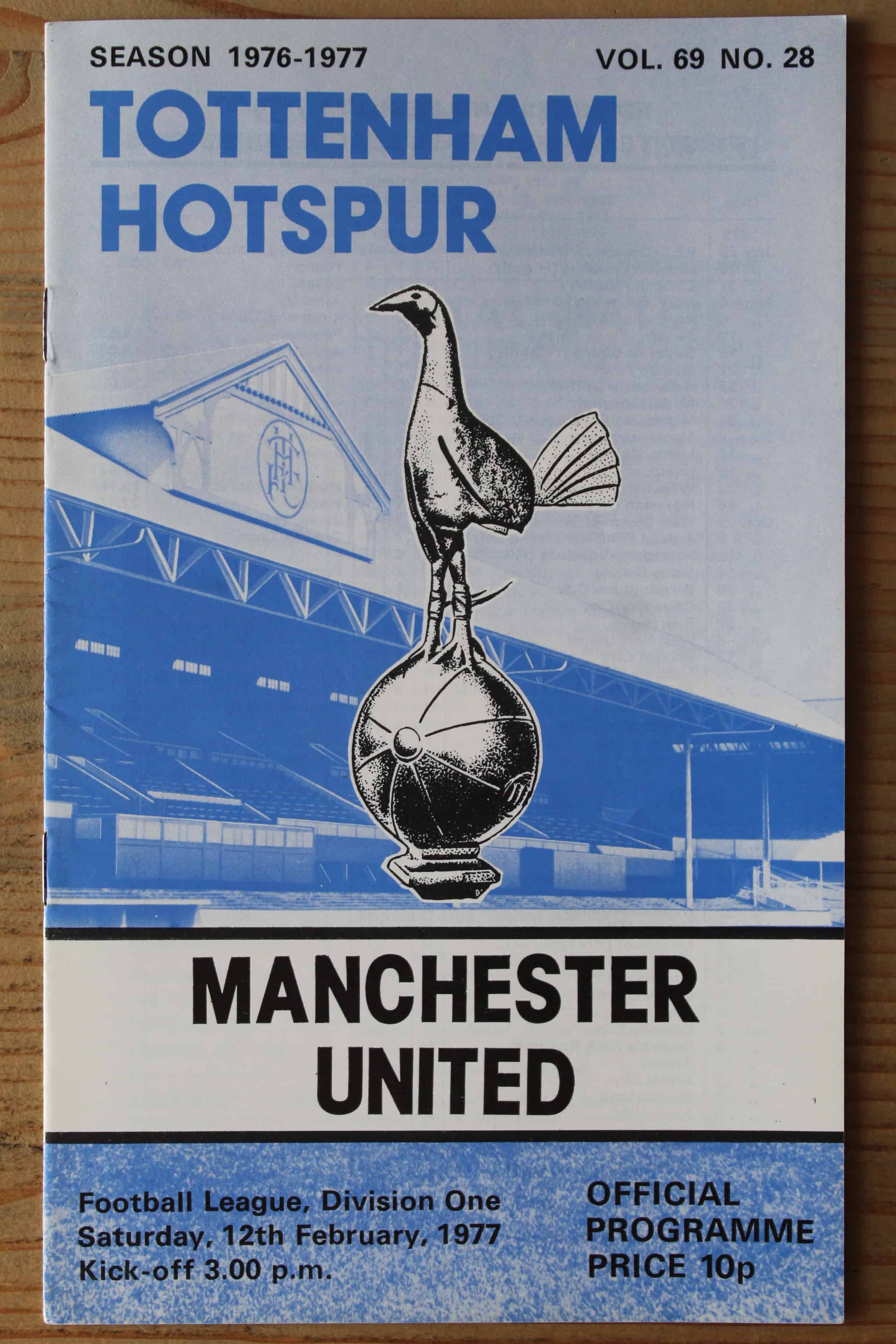 Tottenham Hotspur FC v Manchester United FC