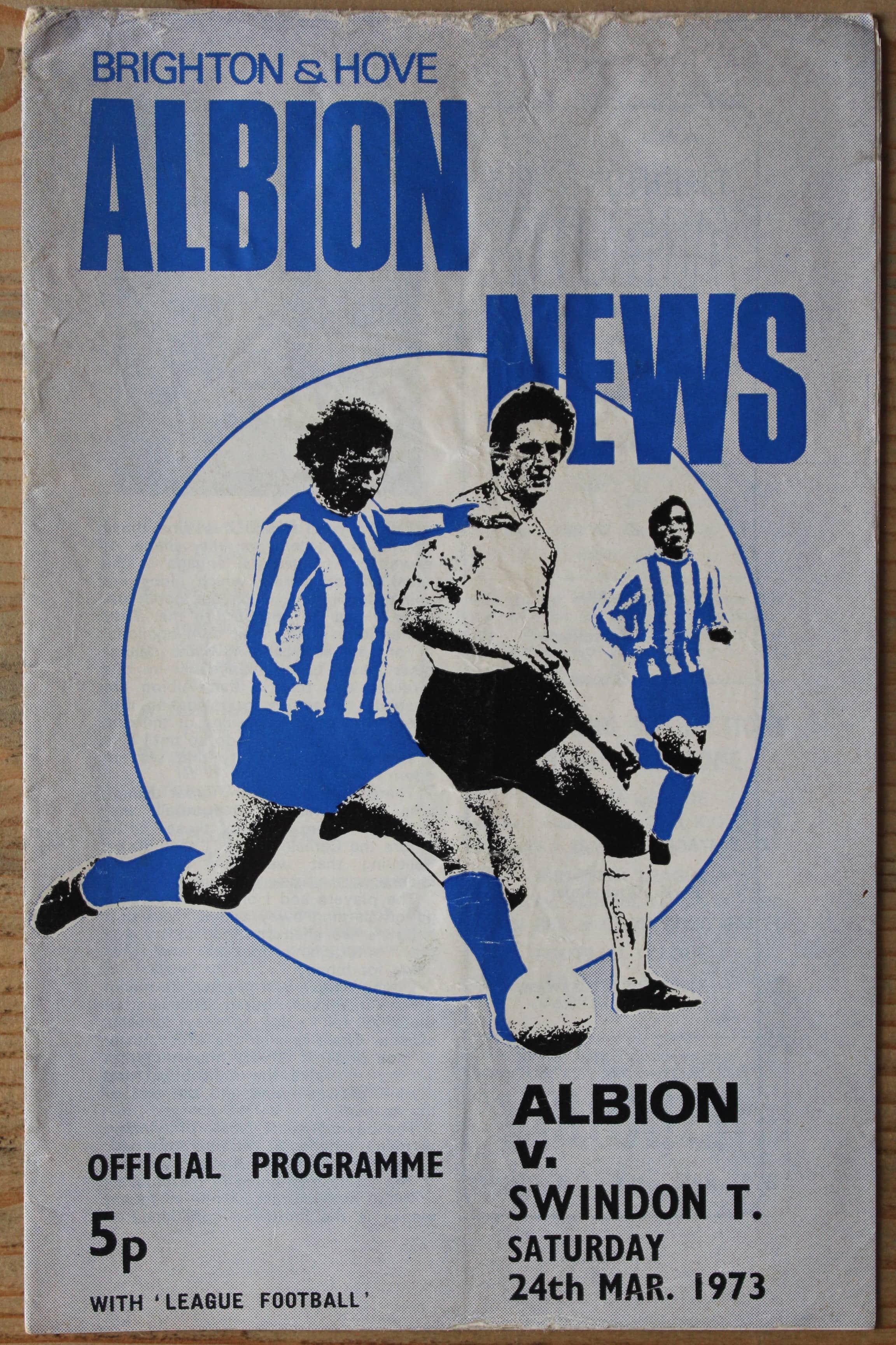 Brighton & Hove Albion FC v Swindon Town FC