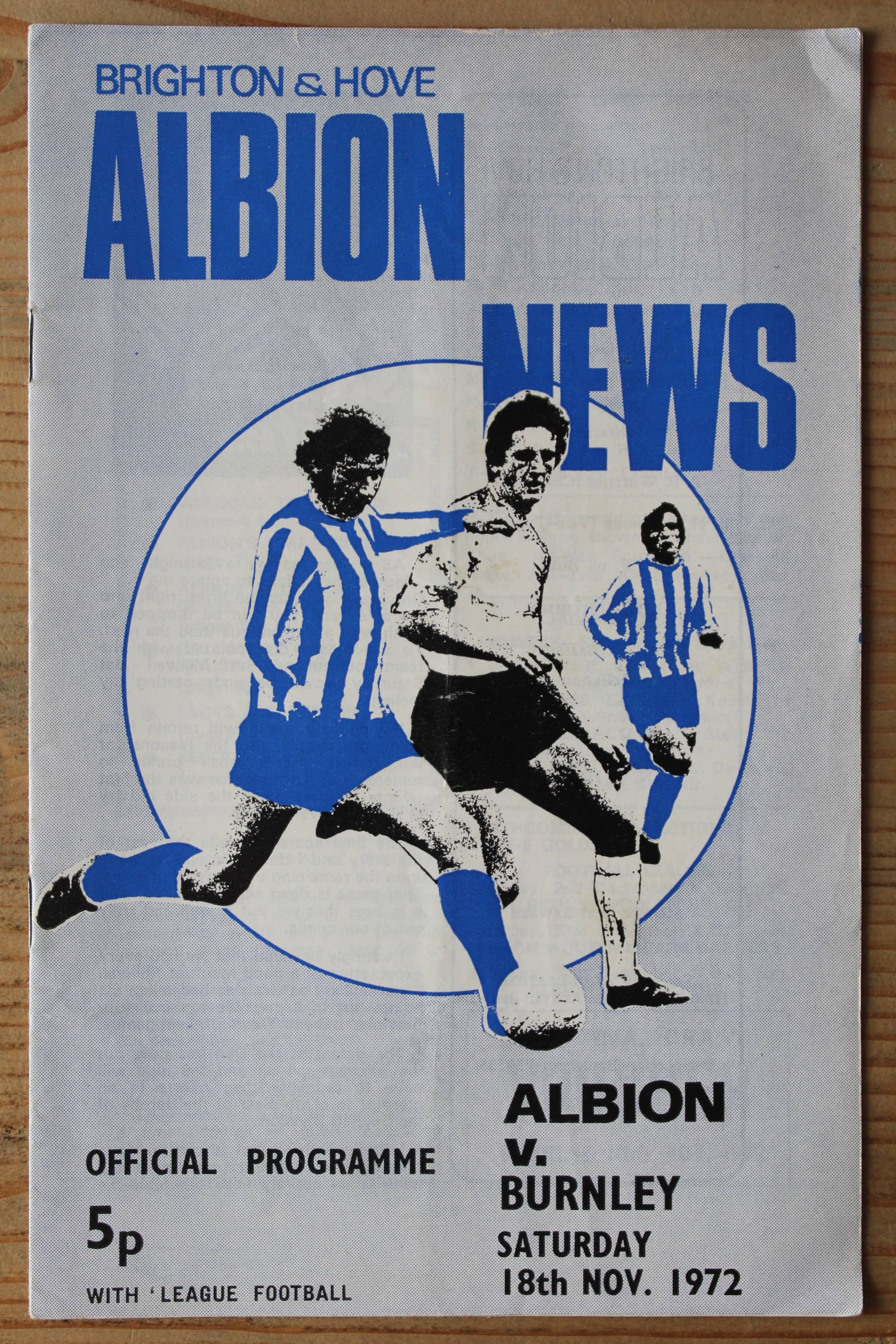 Brighton & Hove Albion FC v Burnley FC