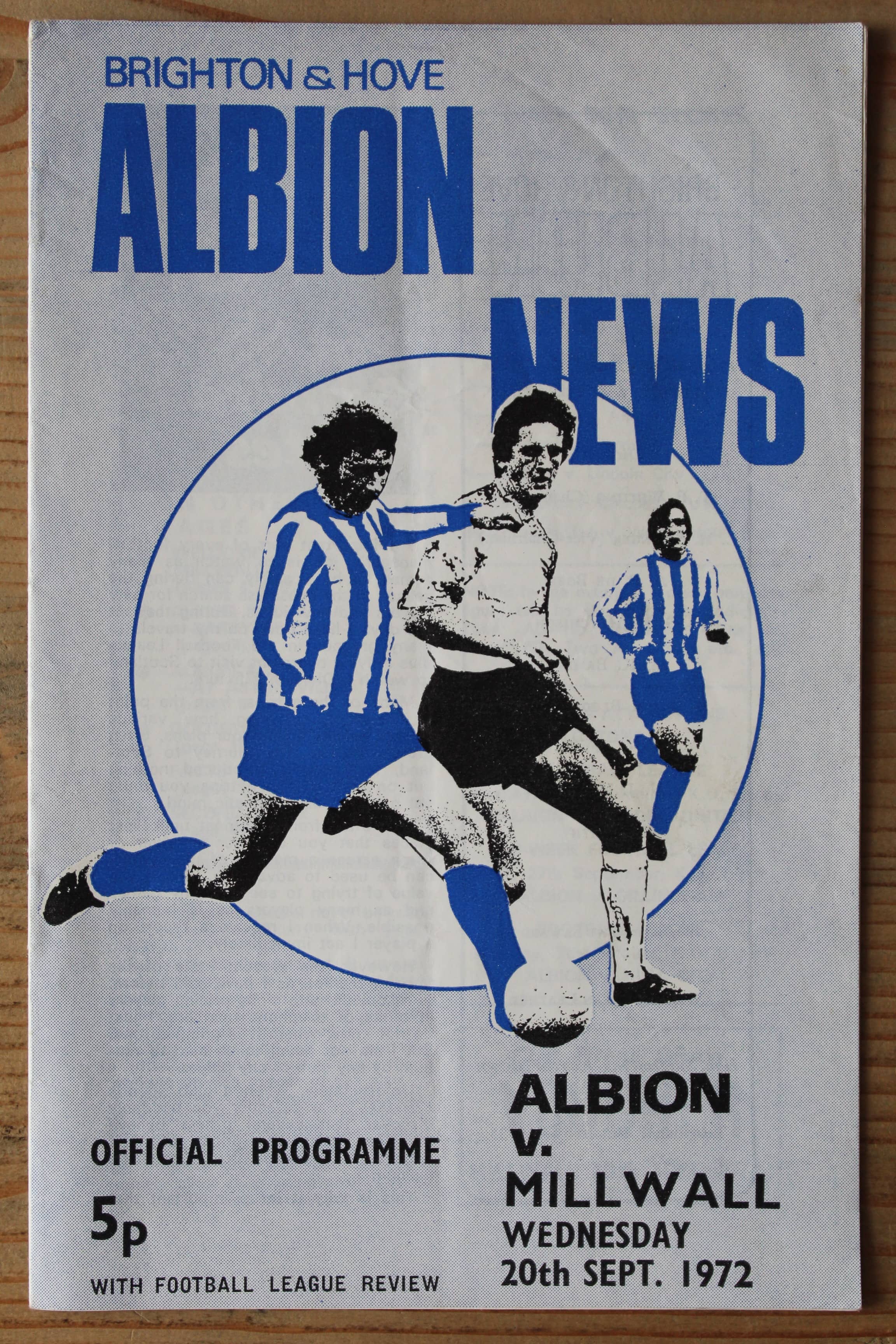 Brighton & Hove Albion FC v Millwall FC