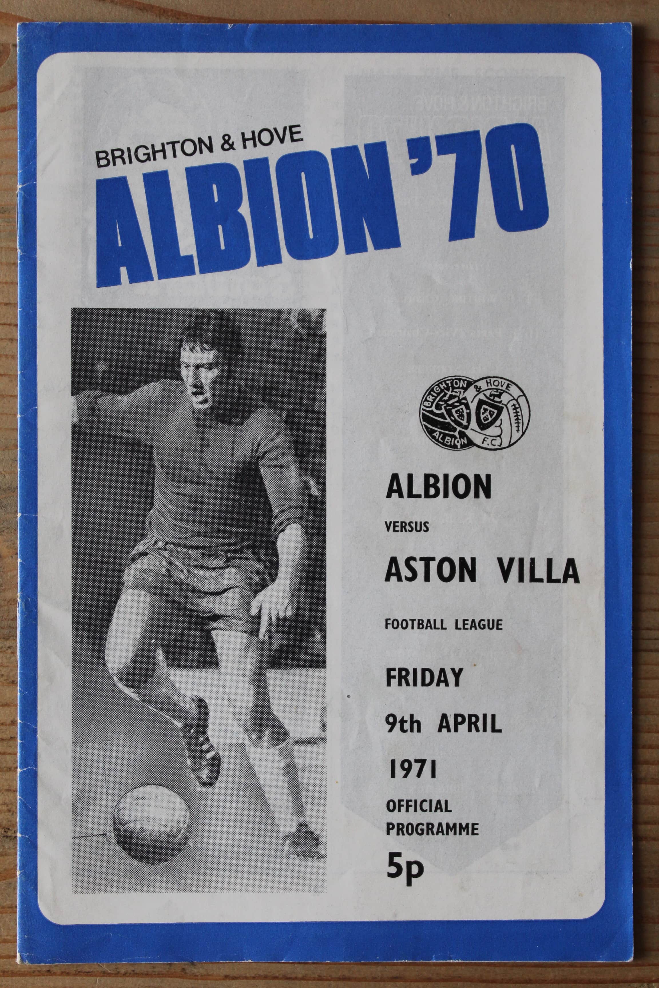 Brighton & Hove Albion FC v Aston Villa FC