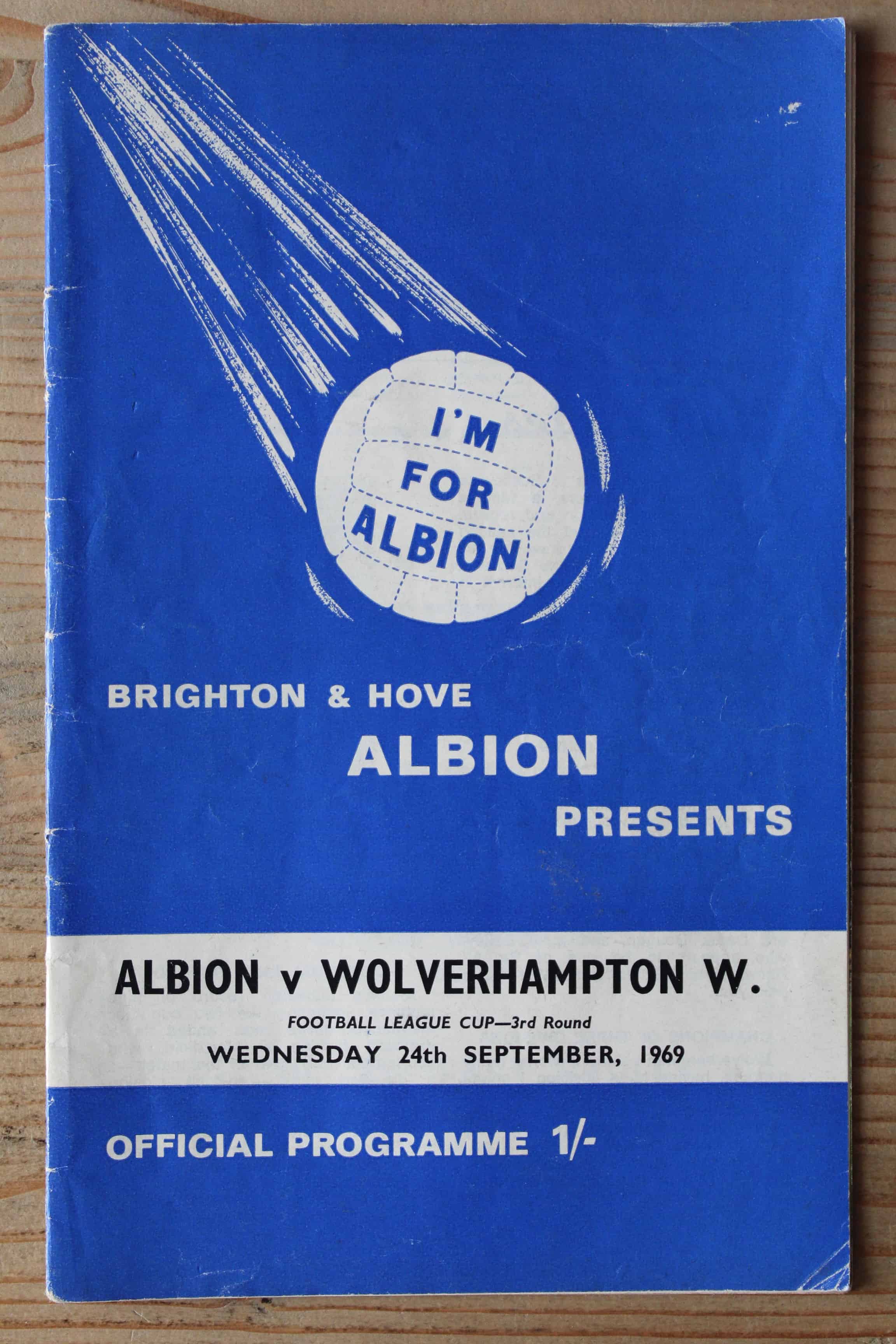 Brighton & Hove Albion FC v Wolverhampton Wanderers FC