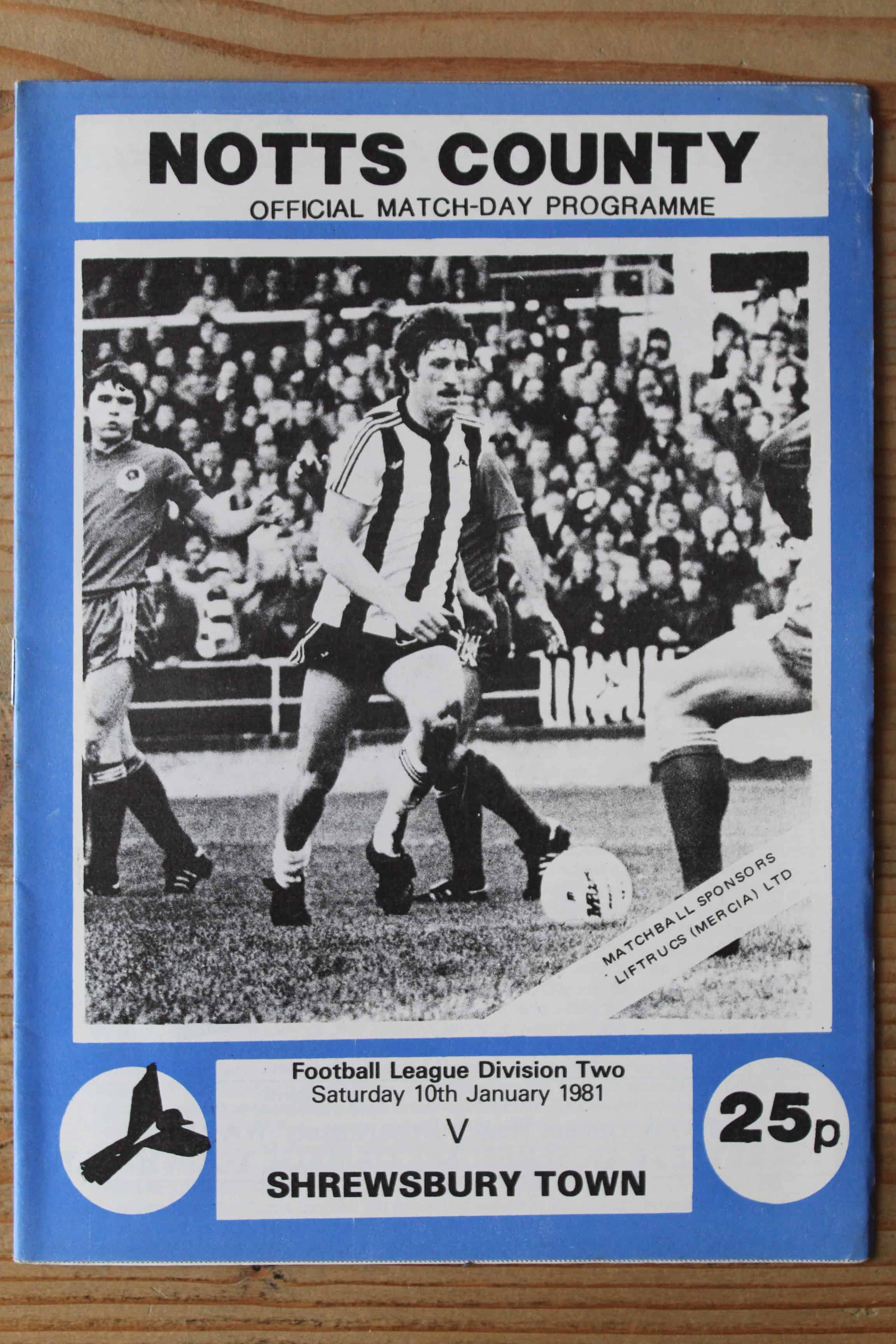 Notts County FC v Shrewsbury Town FC
