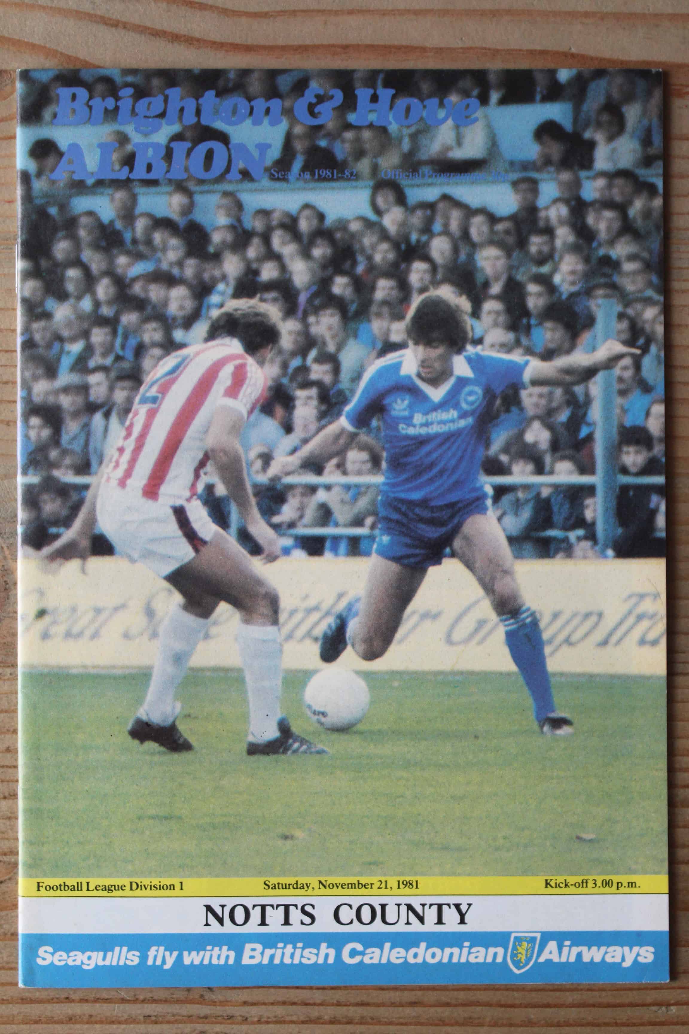 Brighton & Hove Albion FC v Notts County FC