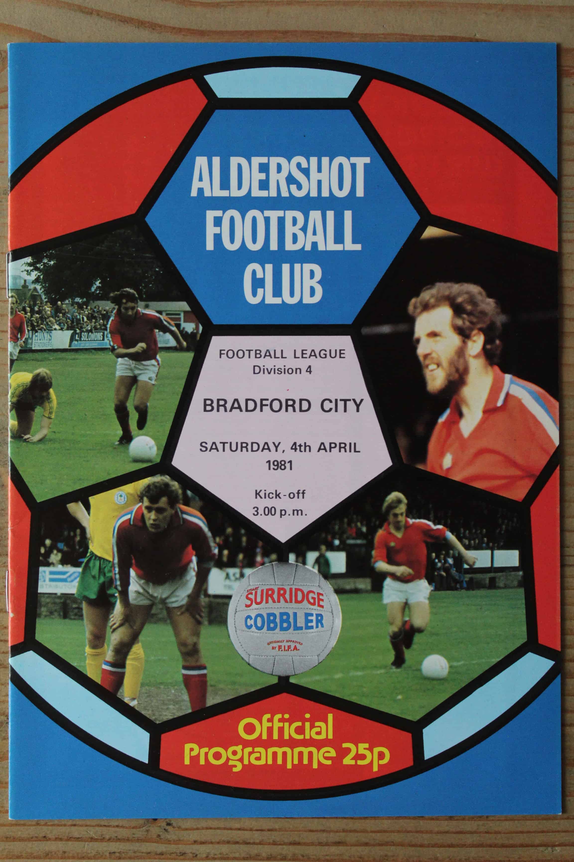 Aldershot F.C v Bradford City FC