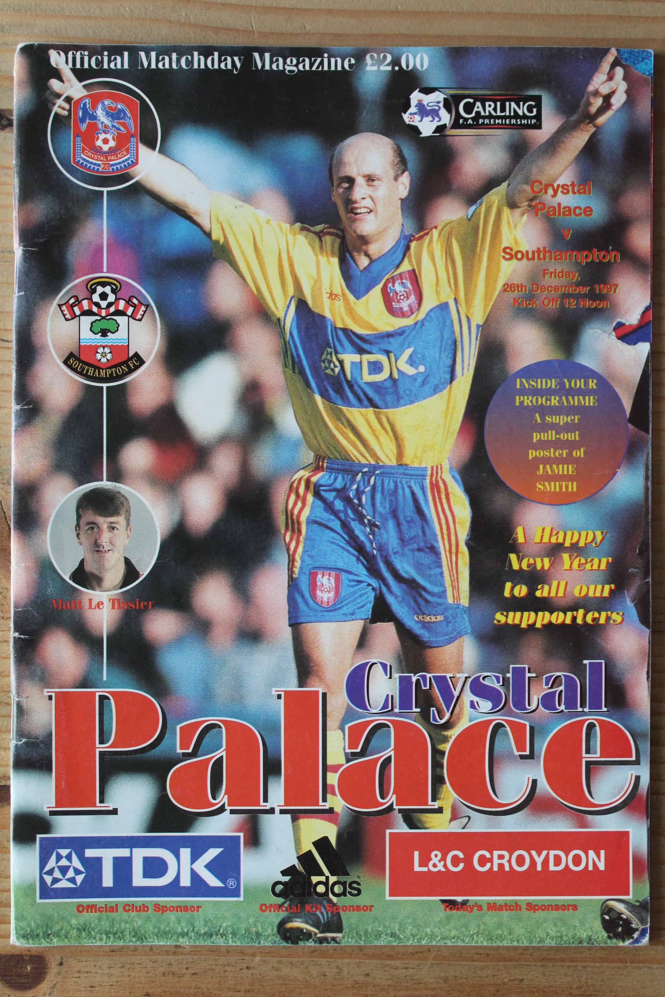 Crystal Palace FC v Southampton FC