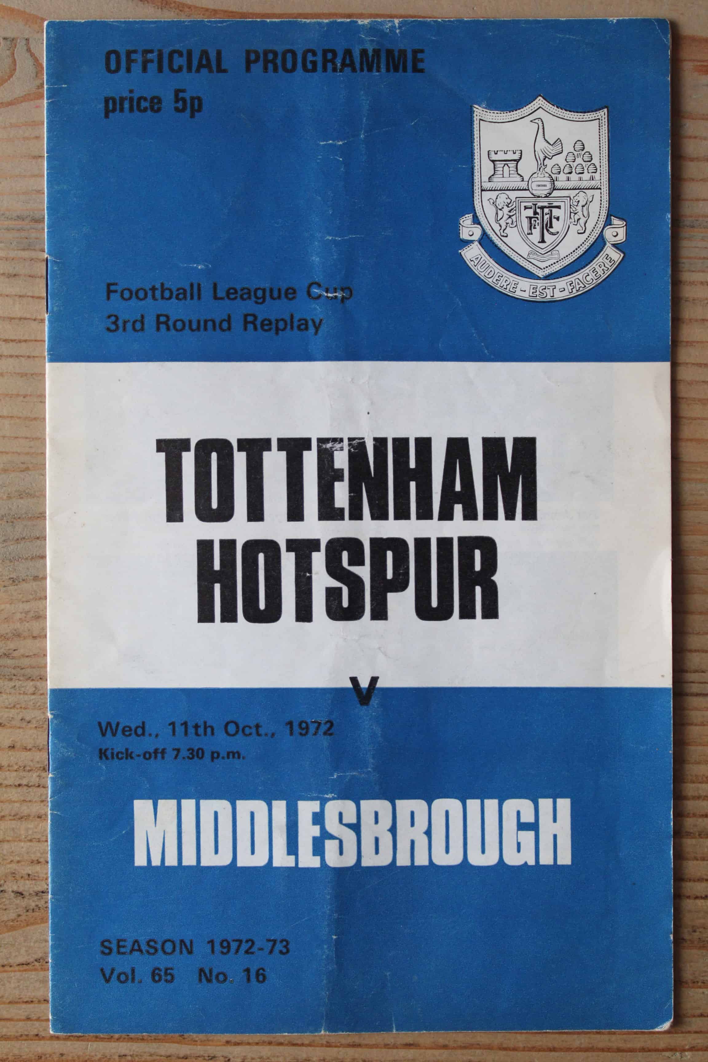 Tottenham Hotspur FC v Middlesbrough FC