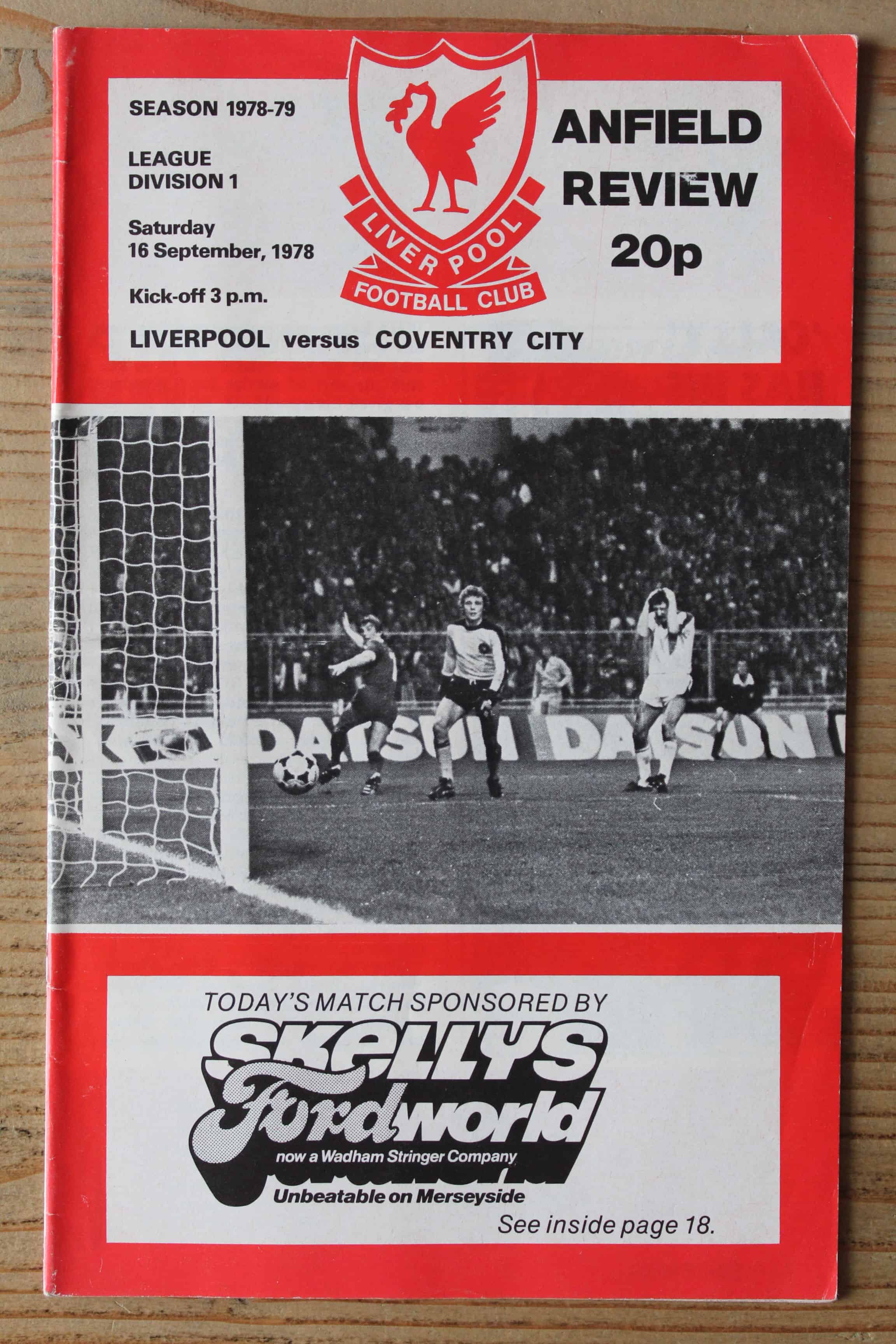 Liverpool FC v Coventry City FC