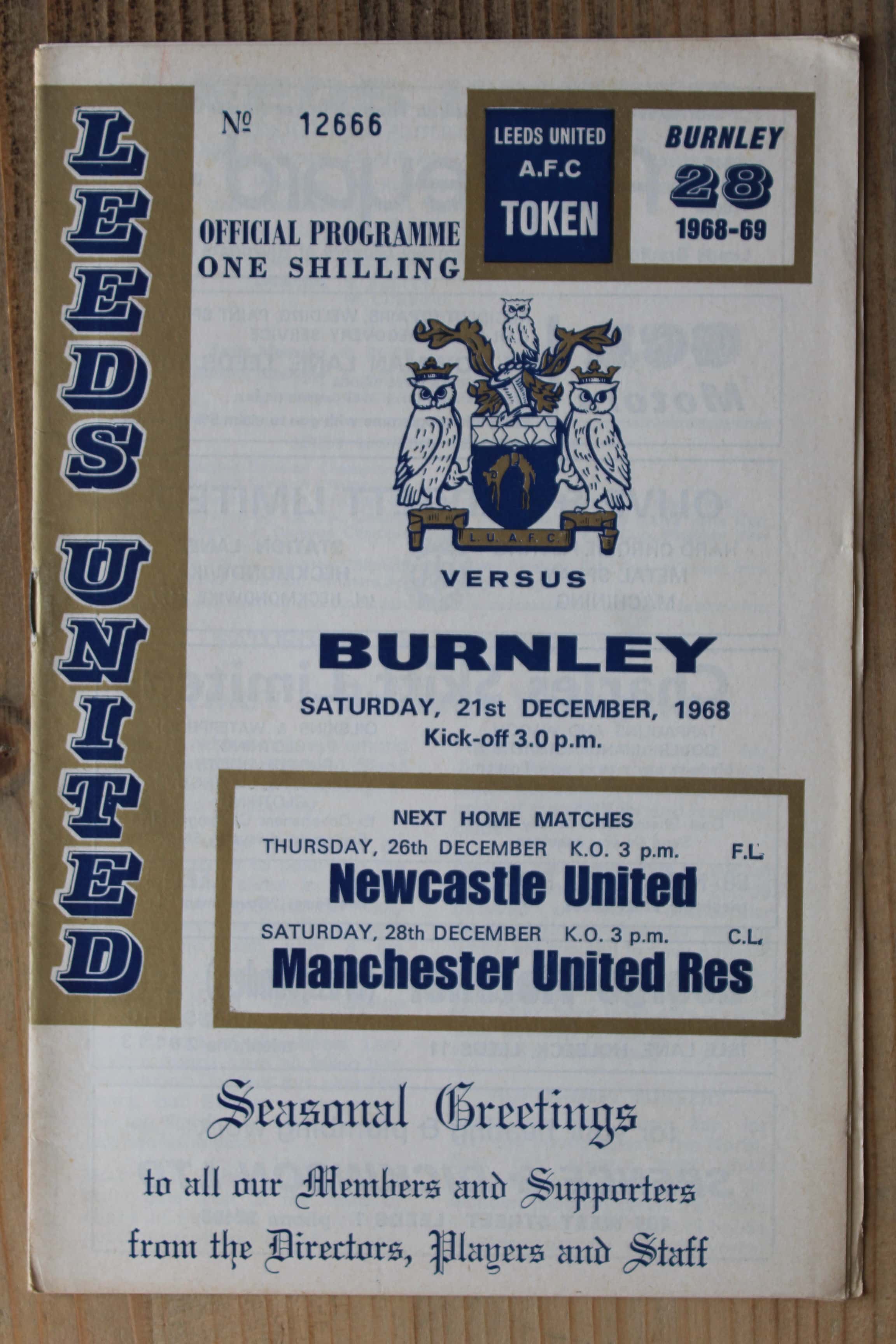 Leeds United FC v Burnley FC