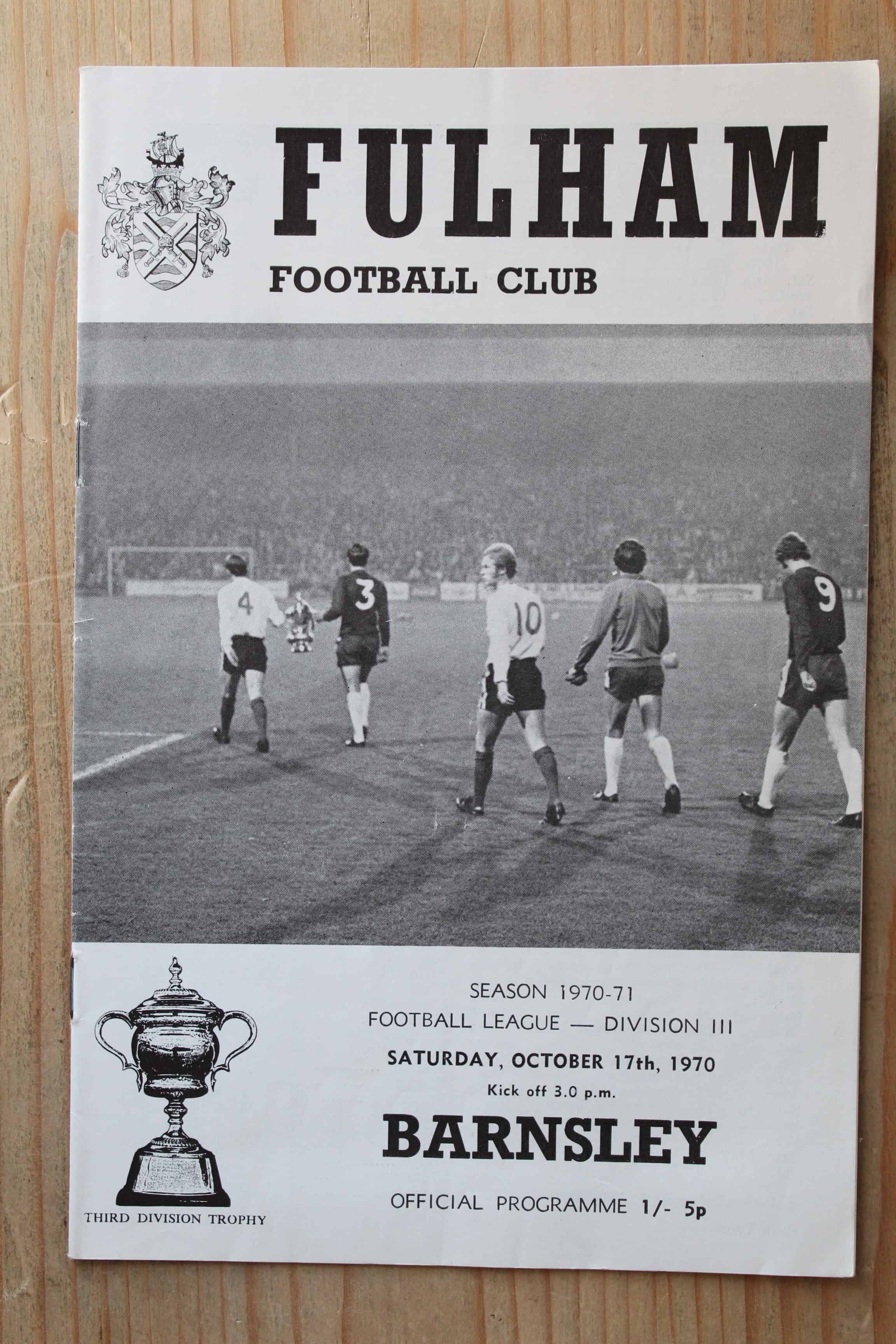 Fulham FC v Barnsley FC