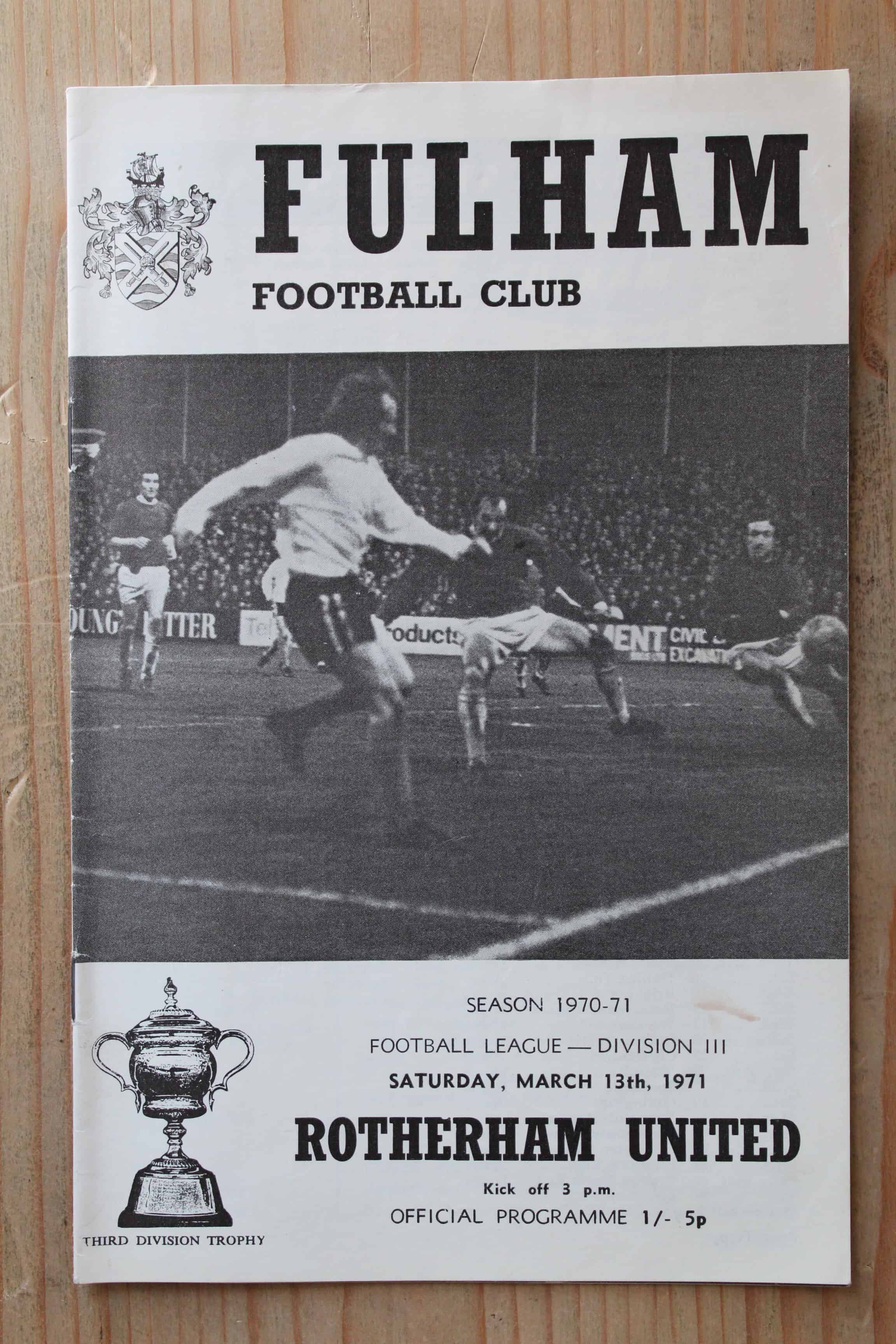 Fulham FC v Rotherham United FC