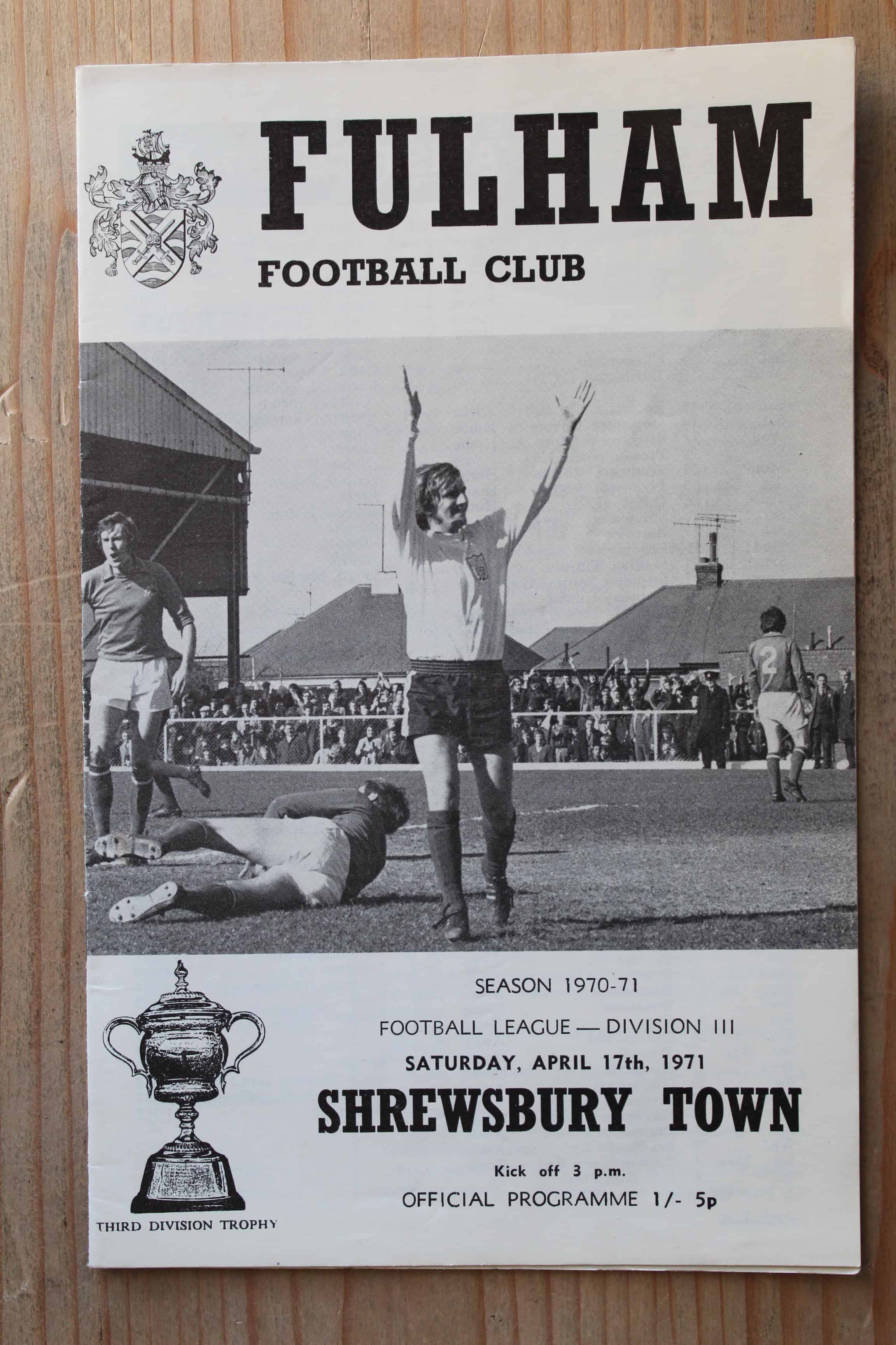 Fulham FC v Shrewsbury Town FC