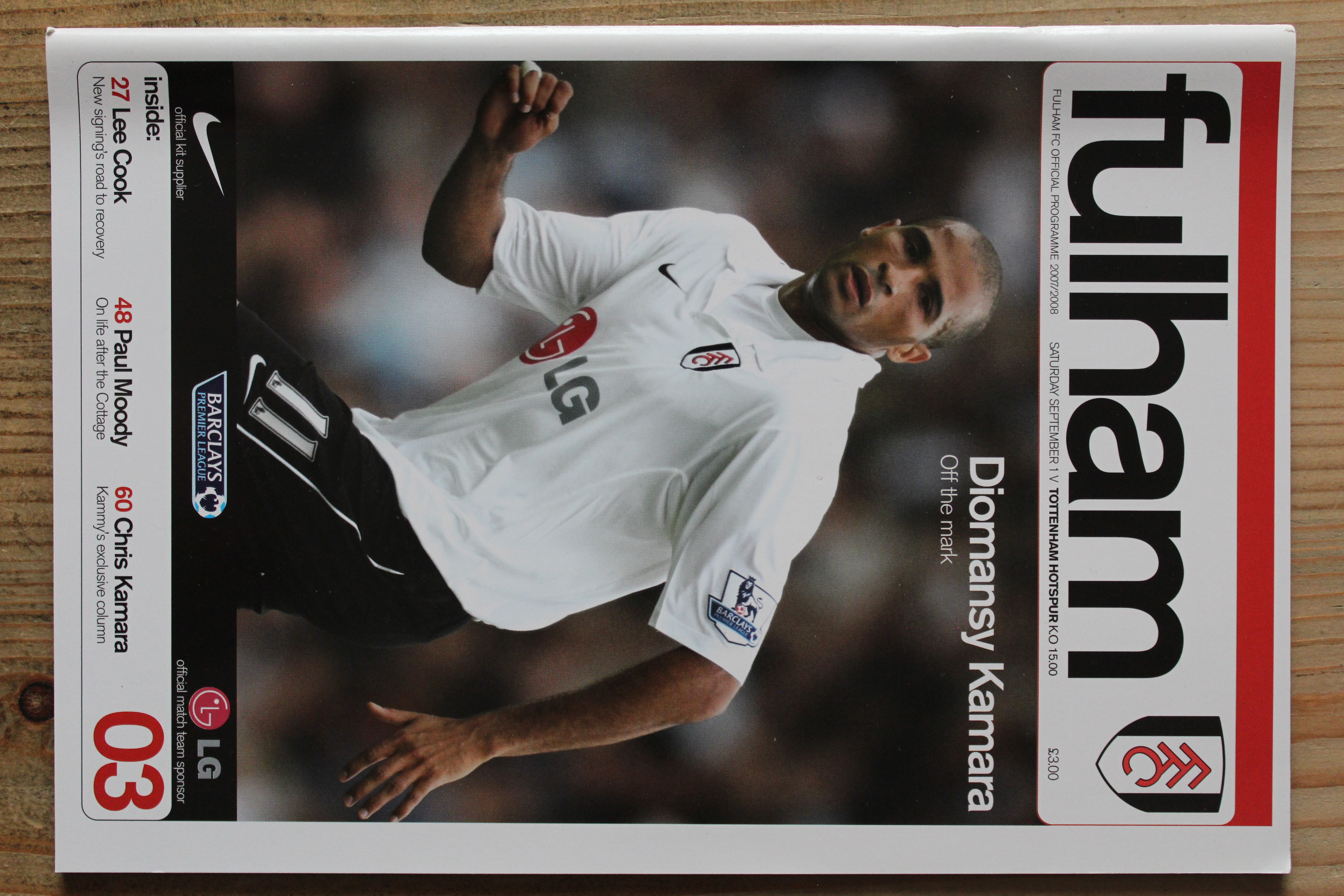 Fulham FC v Tottenham Hotspur FC