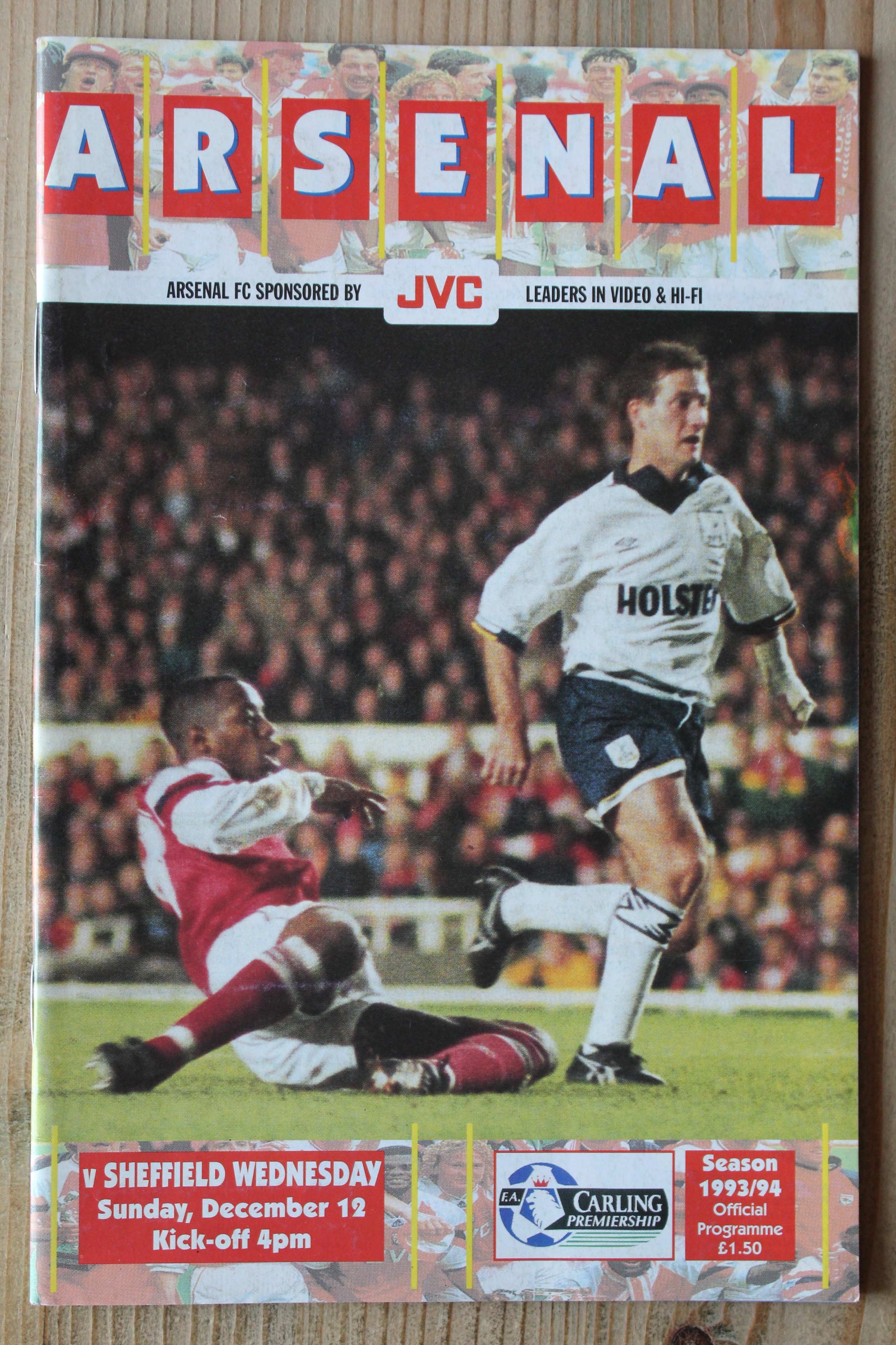 Arsenal FC v Sheffield Wednesday FC 