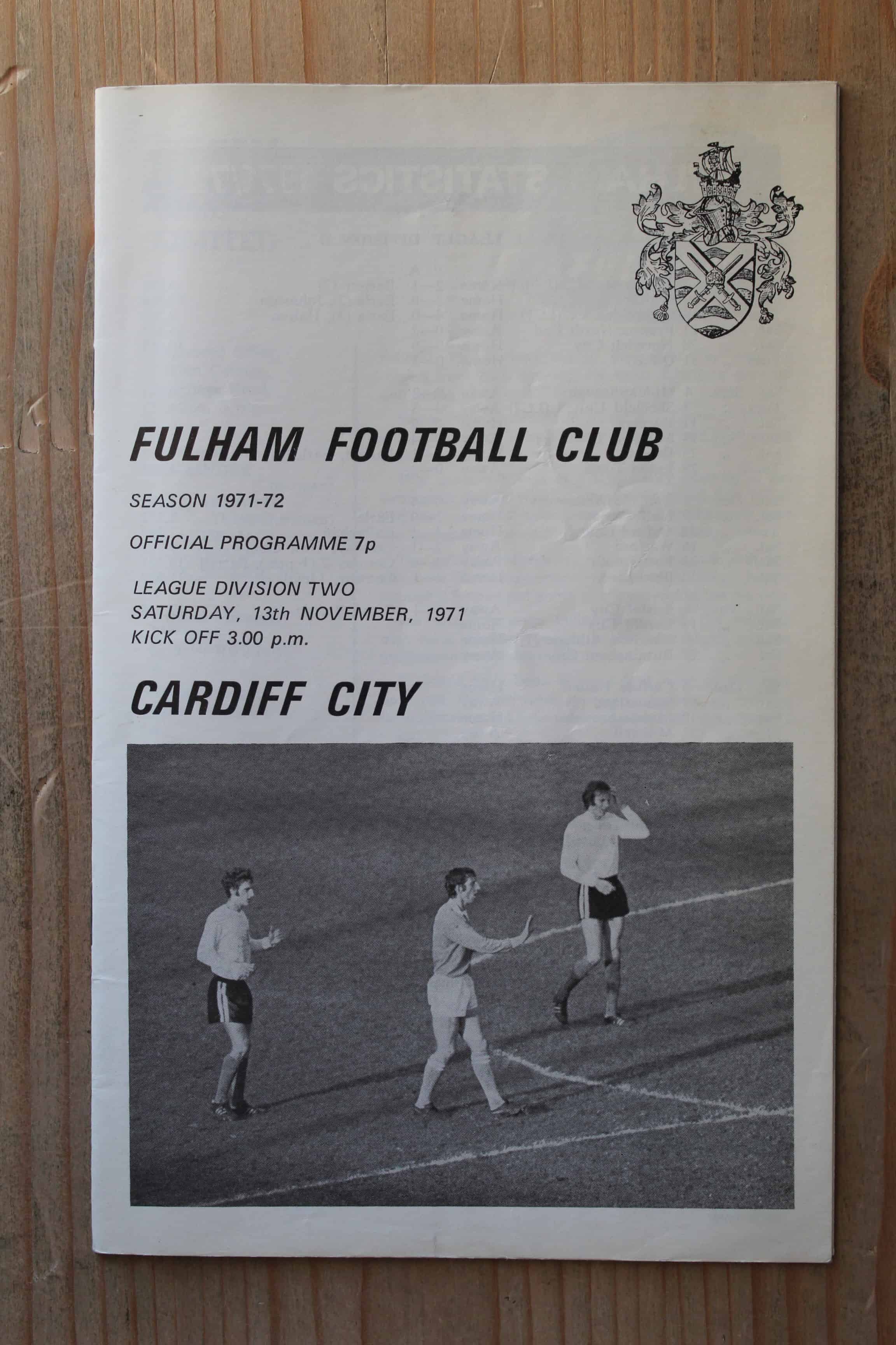 Fulham FC v Cardiff City FC