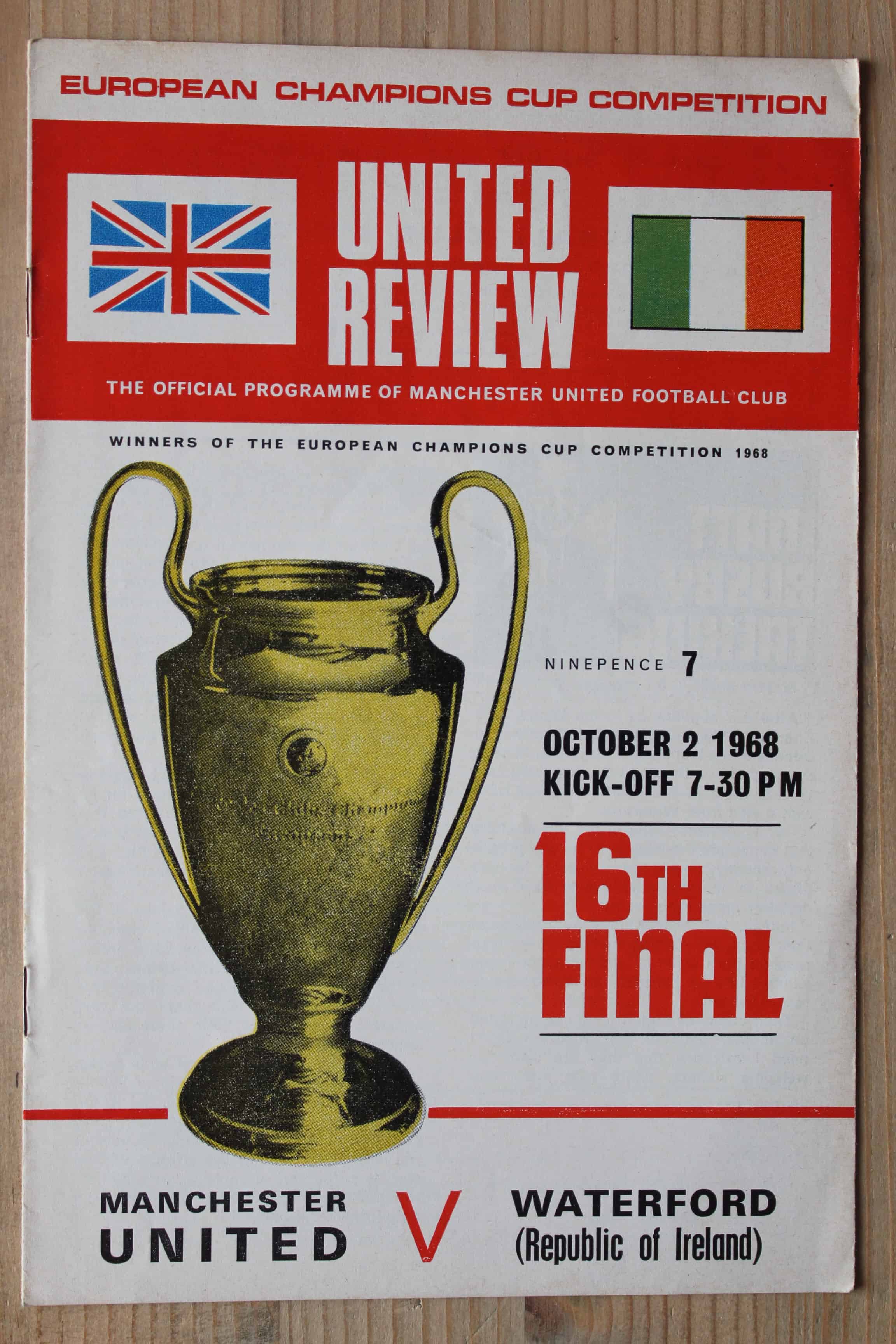 Manchester United FC v Waterford United