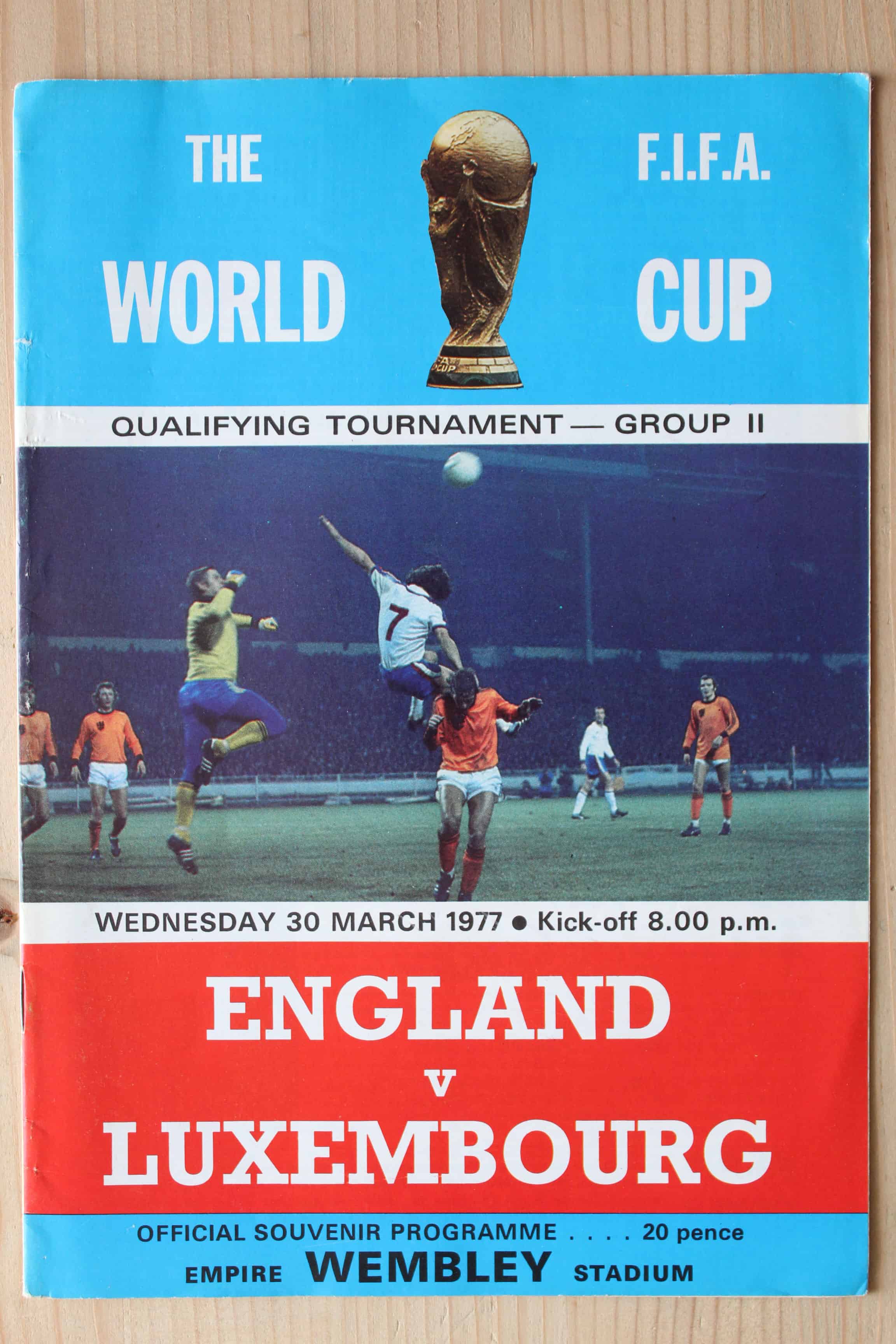 England v Luxembourg