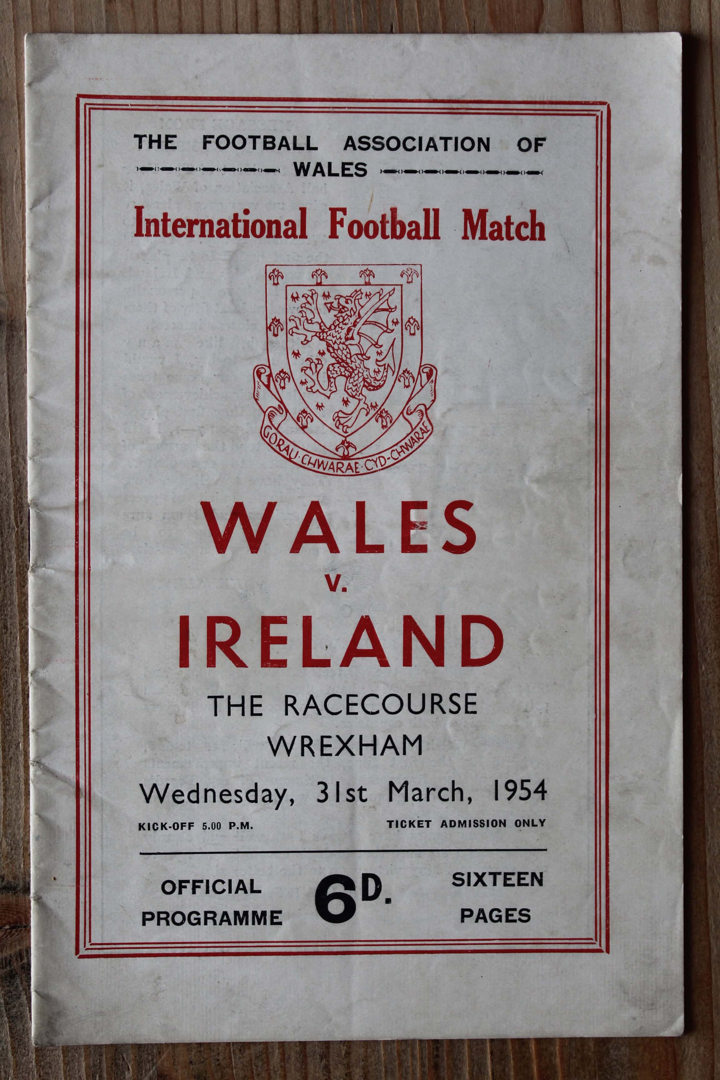 Wales v Ireland