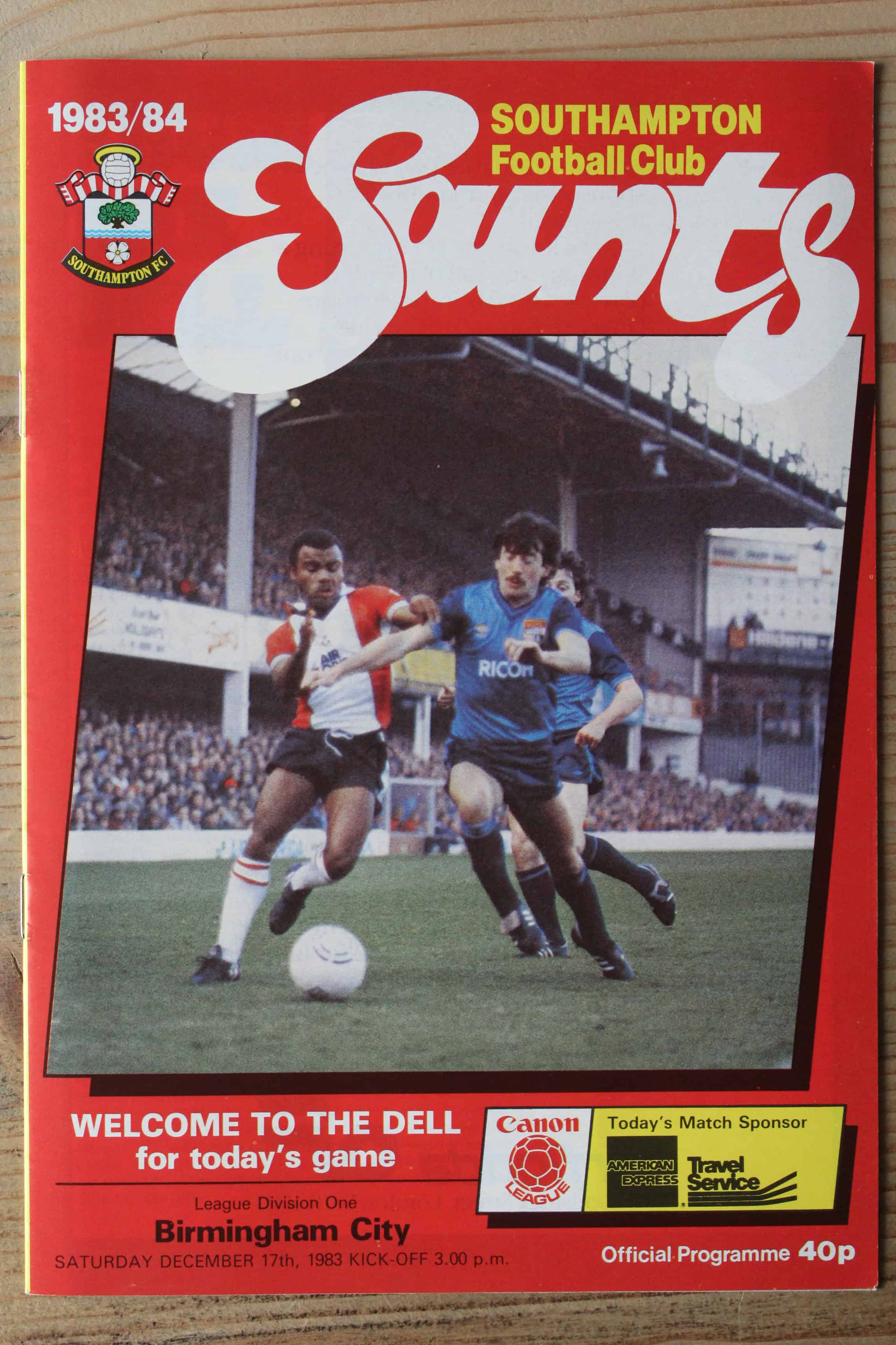 Southampton FC v Birmingham City FC