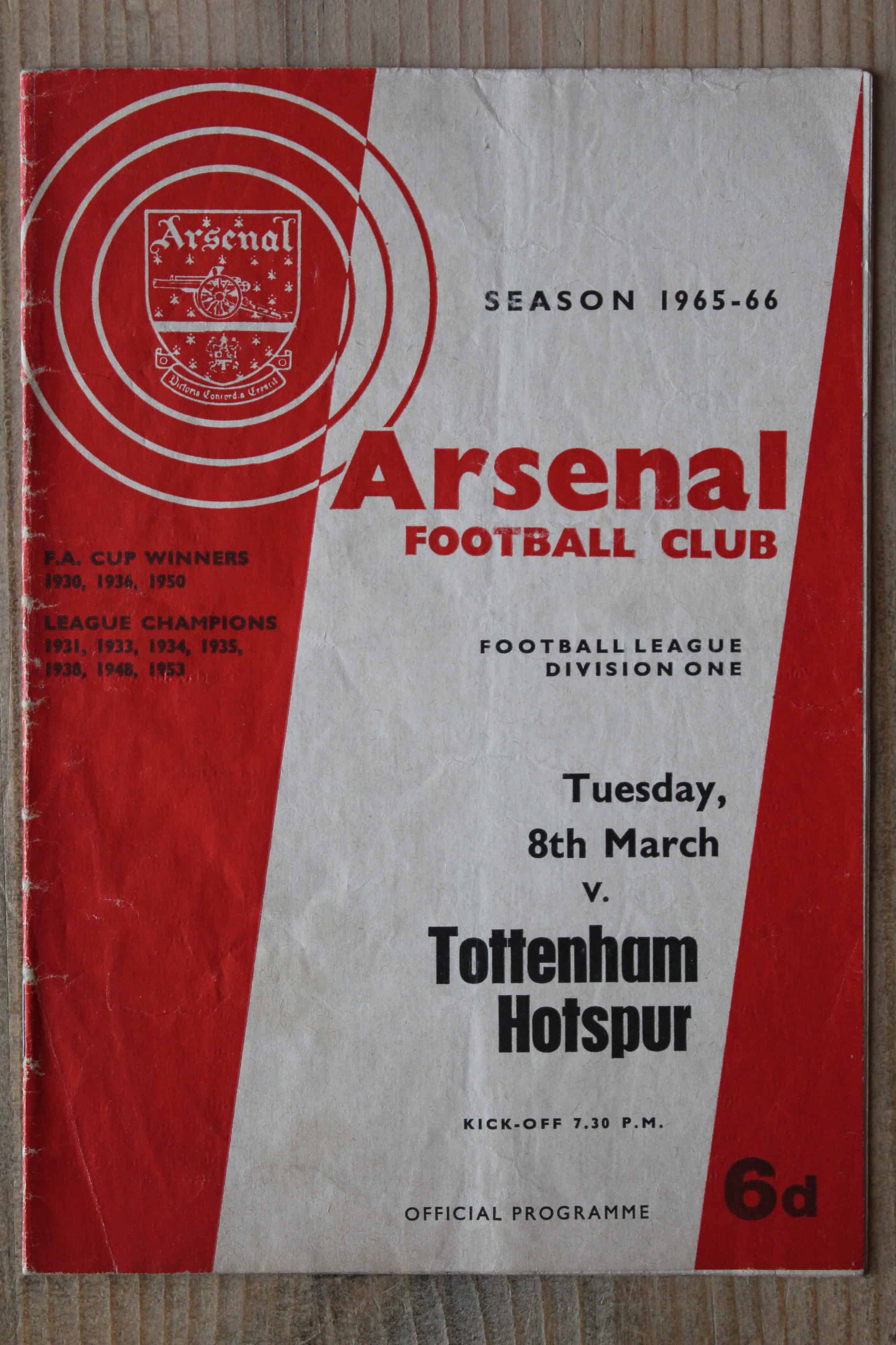Arsenal FC v Tottenham Hotspur FC