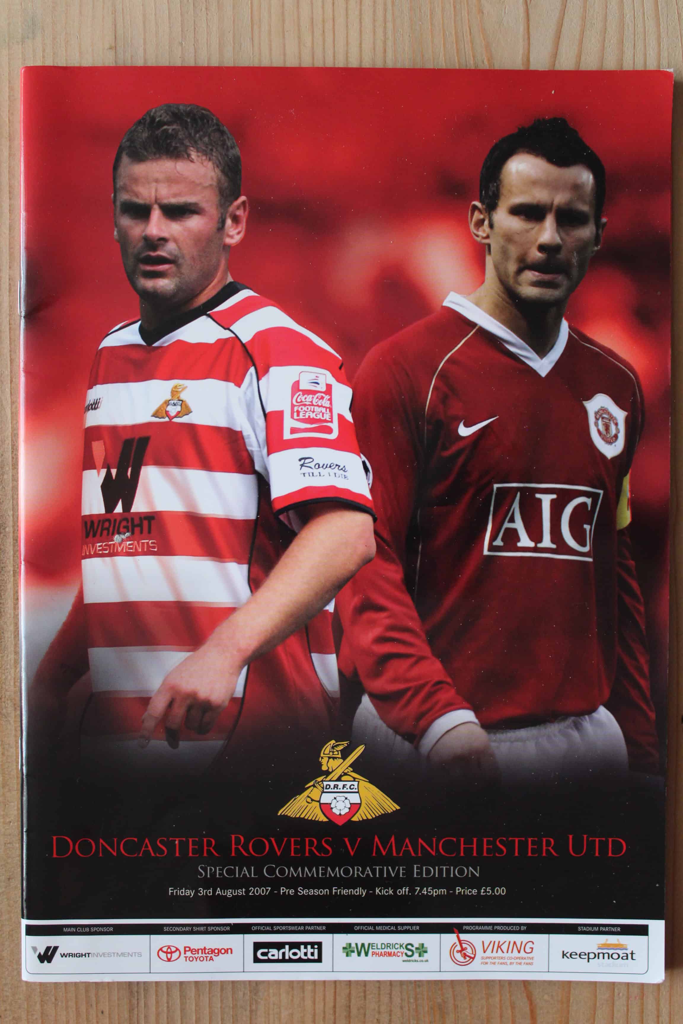 Doncaster Rovers FC v Manchester United FC