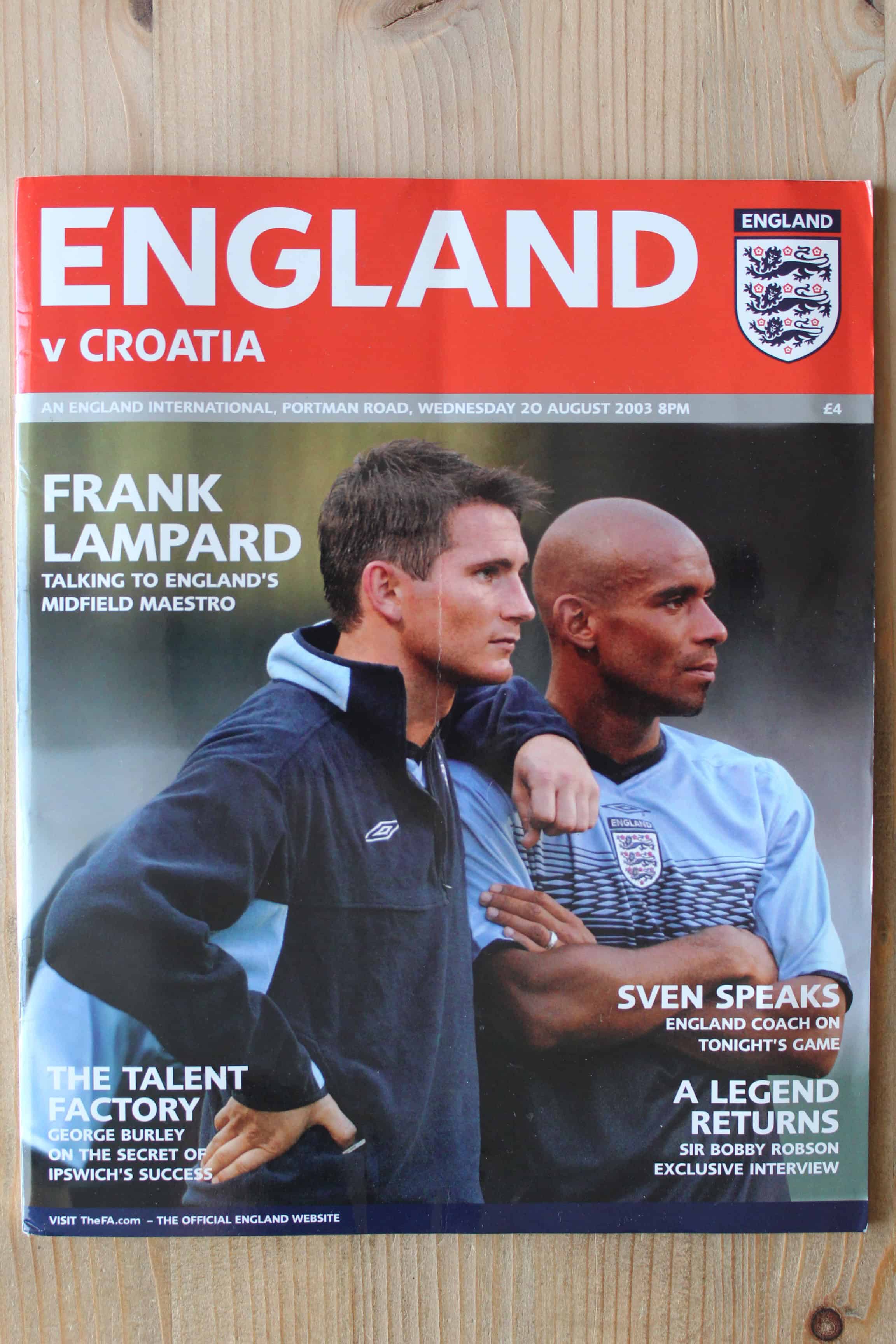 England v Croatia
