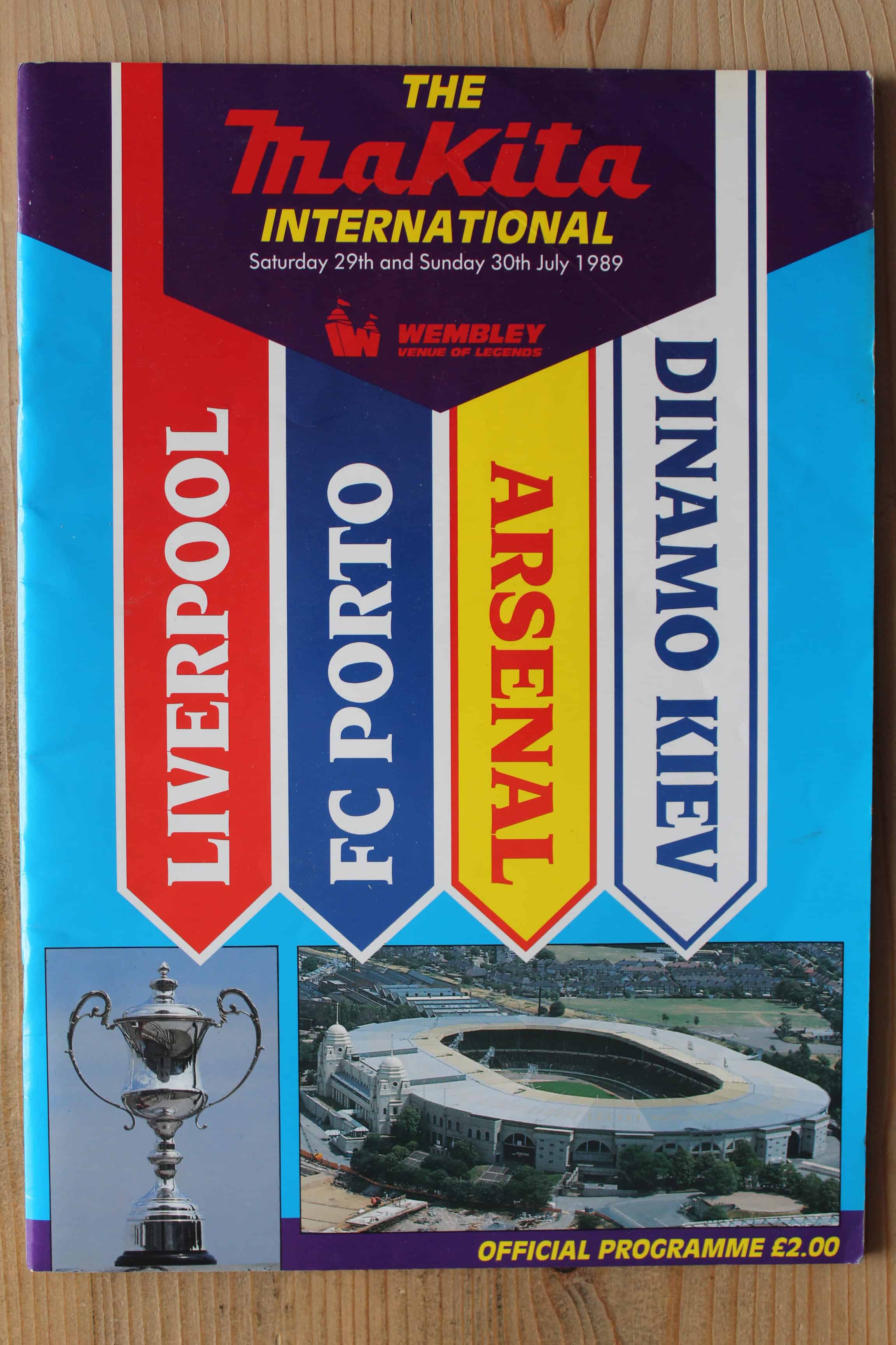 1989 Makita International Programme v 1989 Makita International Programme