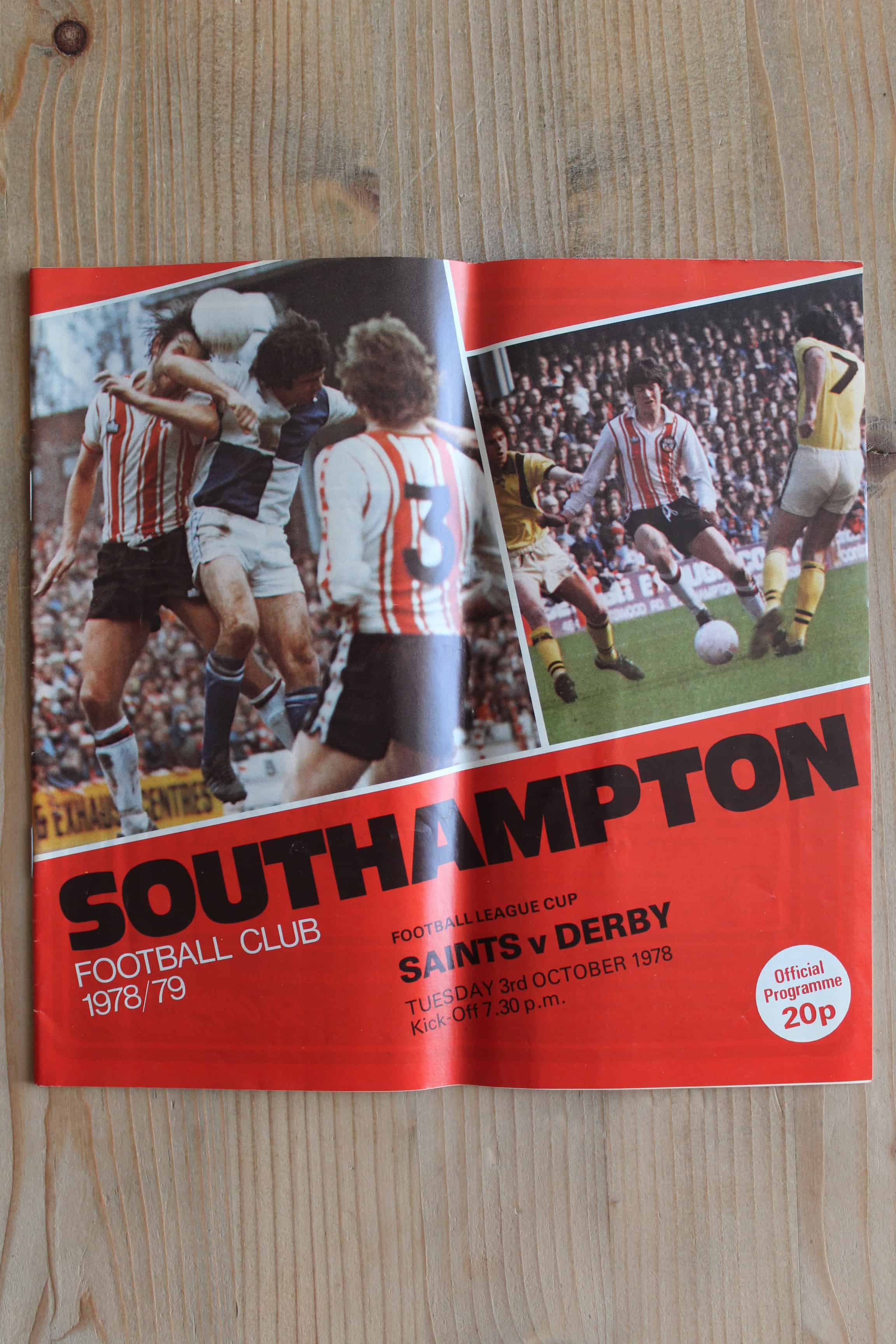 Southampton FC v Derby County FC