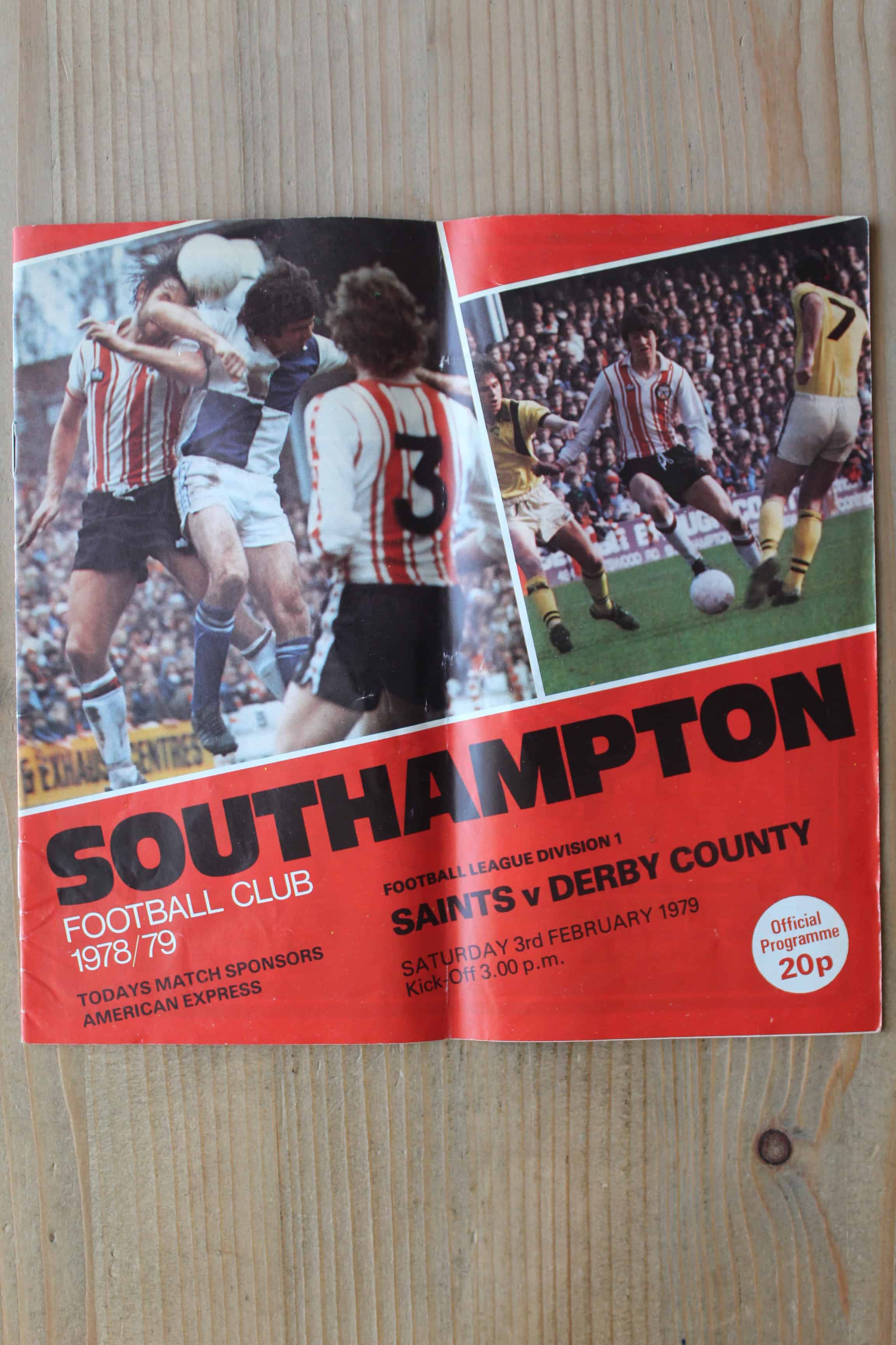 Southampton FC v Derby County FC