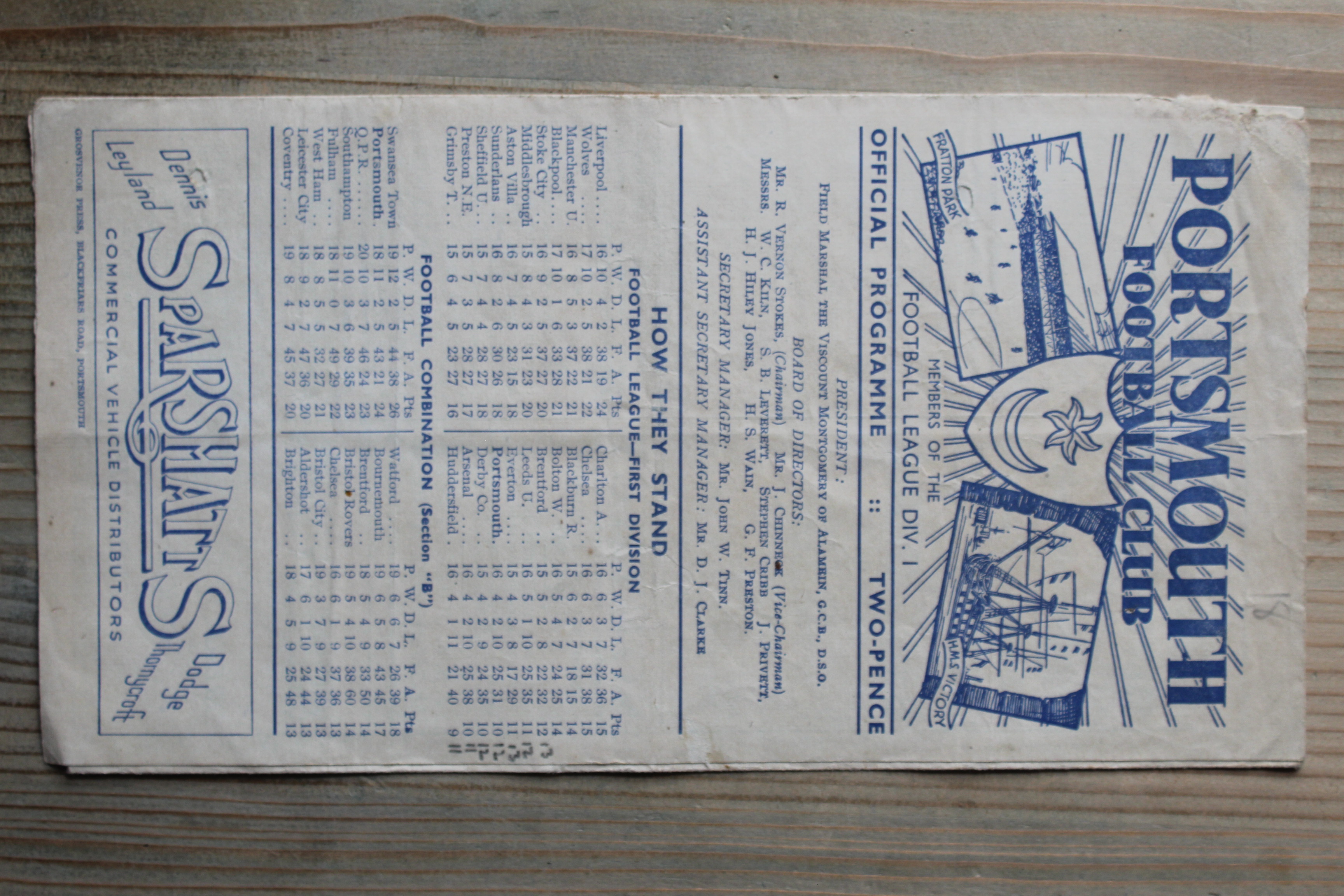 Portsmouth FC v Charlton Athletic FC