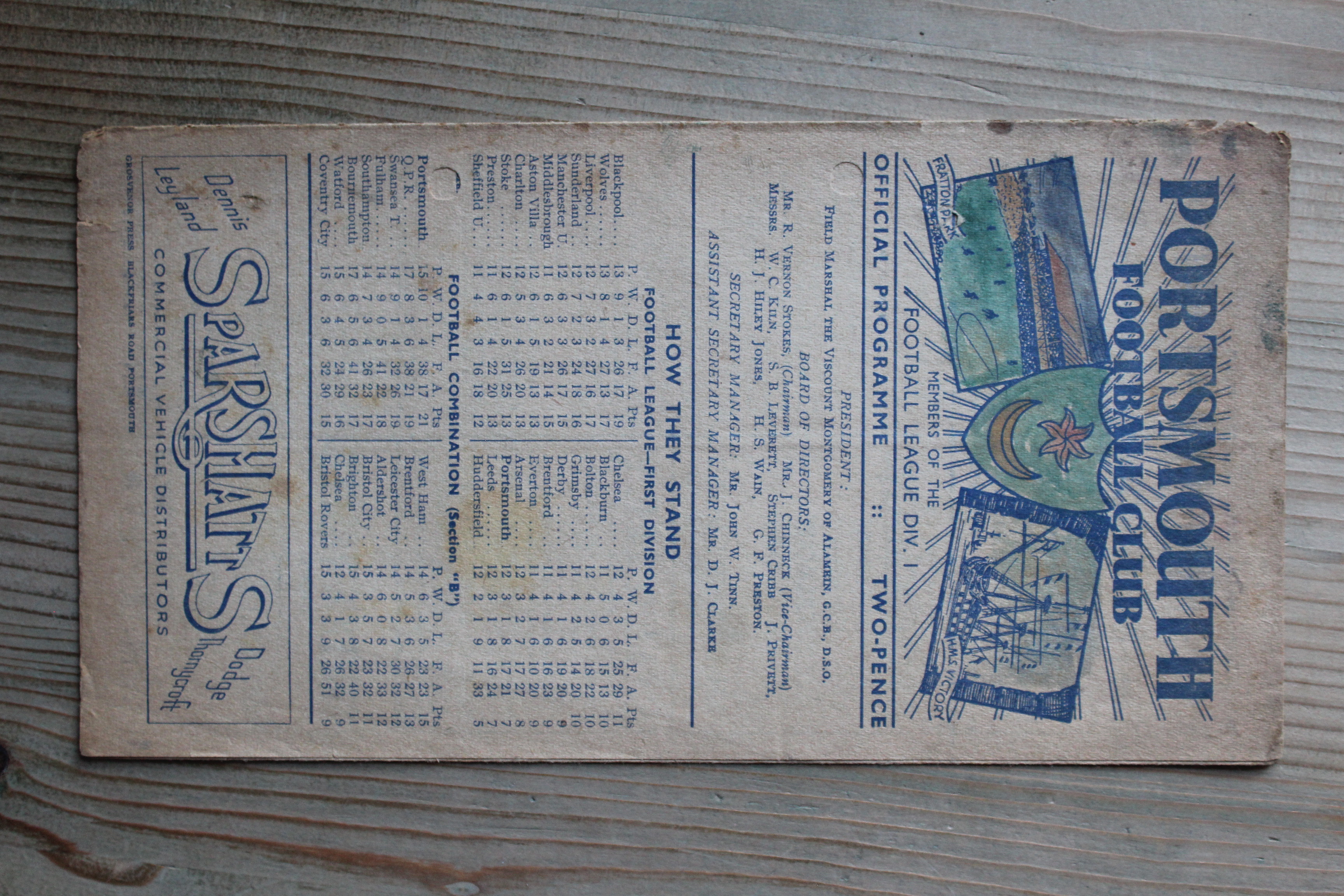 Portsmouth FC v Leeds United FC