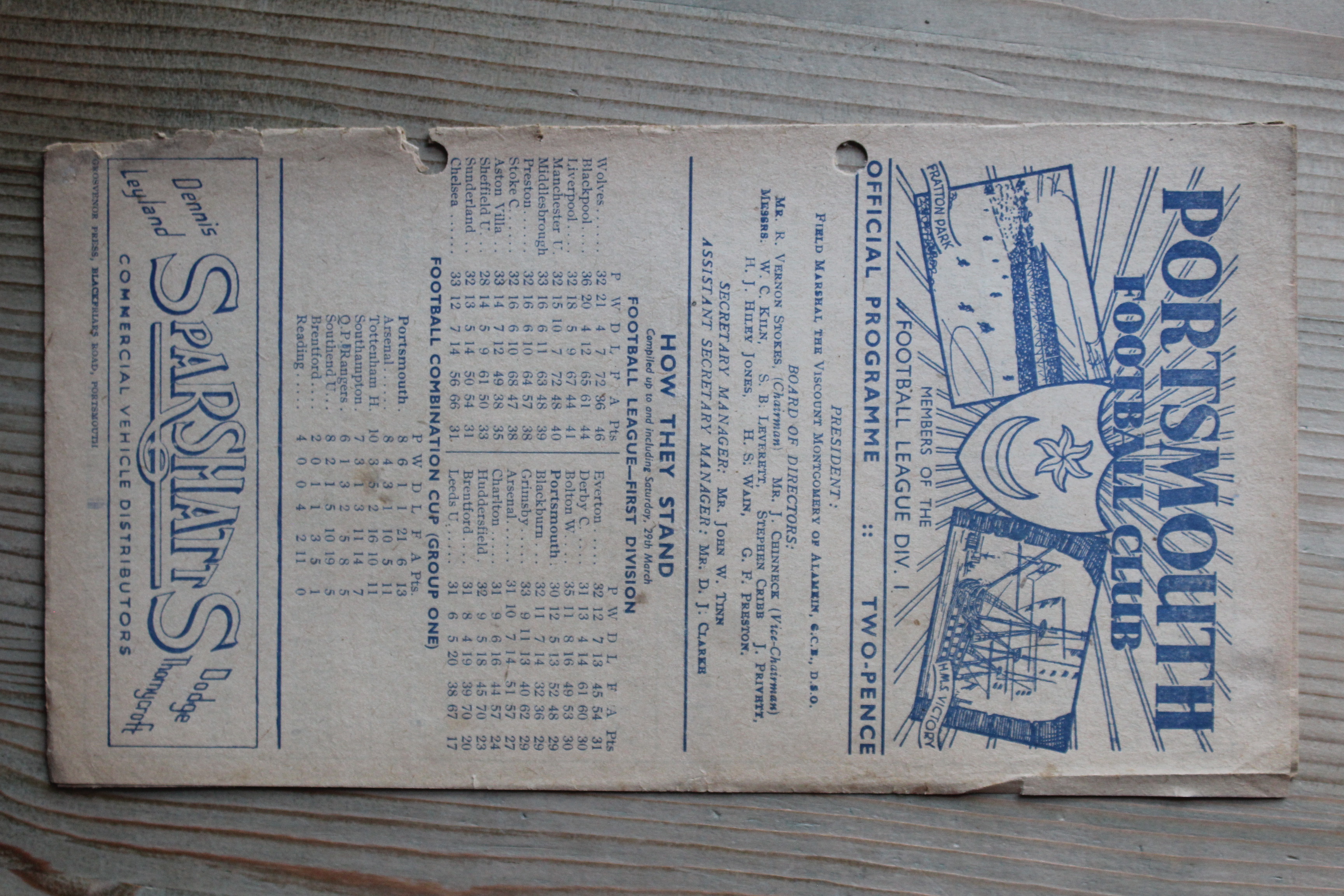 Portsmouth FC v Brentford FC