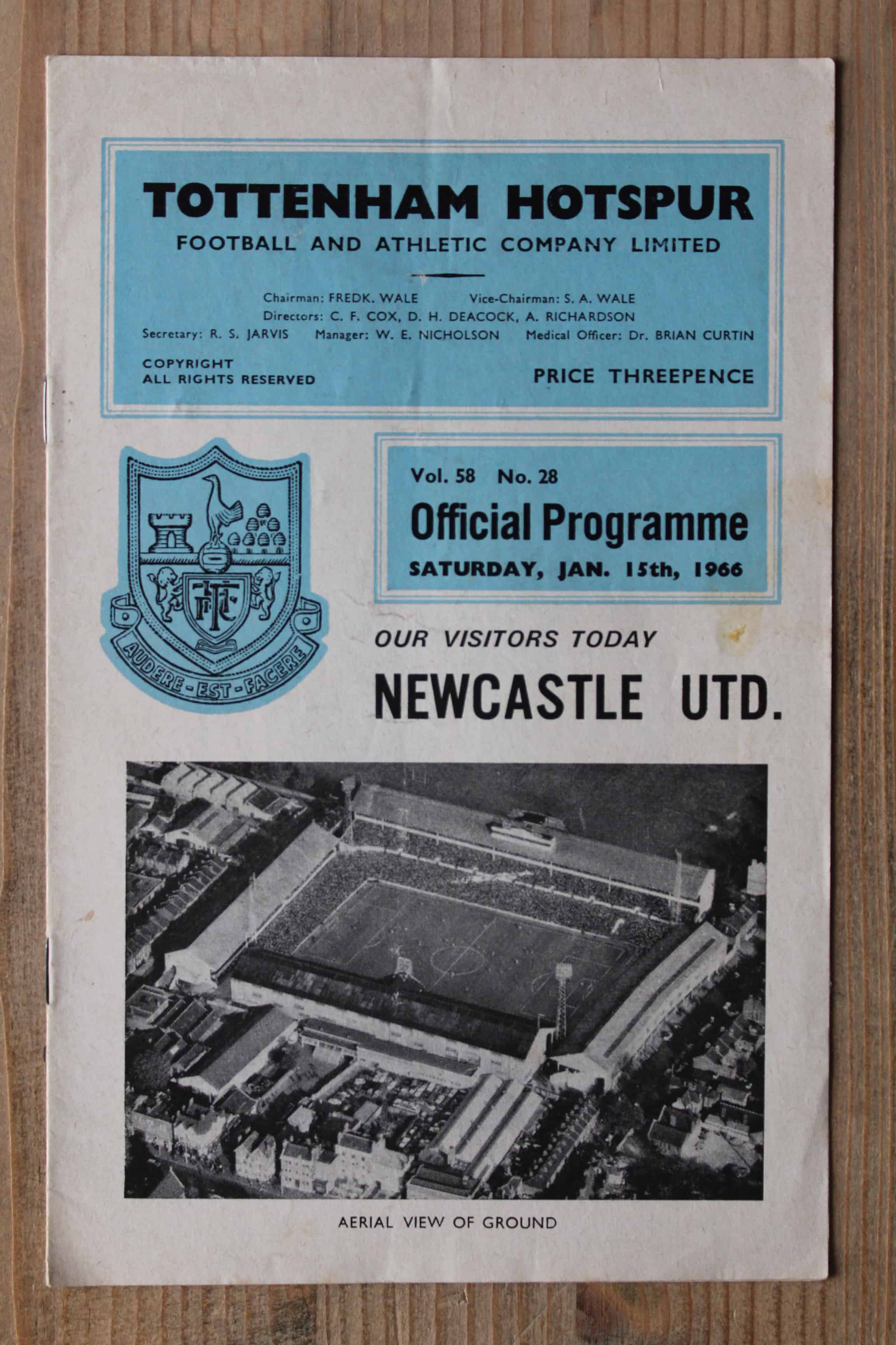 Tottenham Hotspur FC v Newcastle United FC