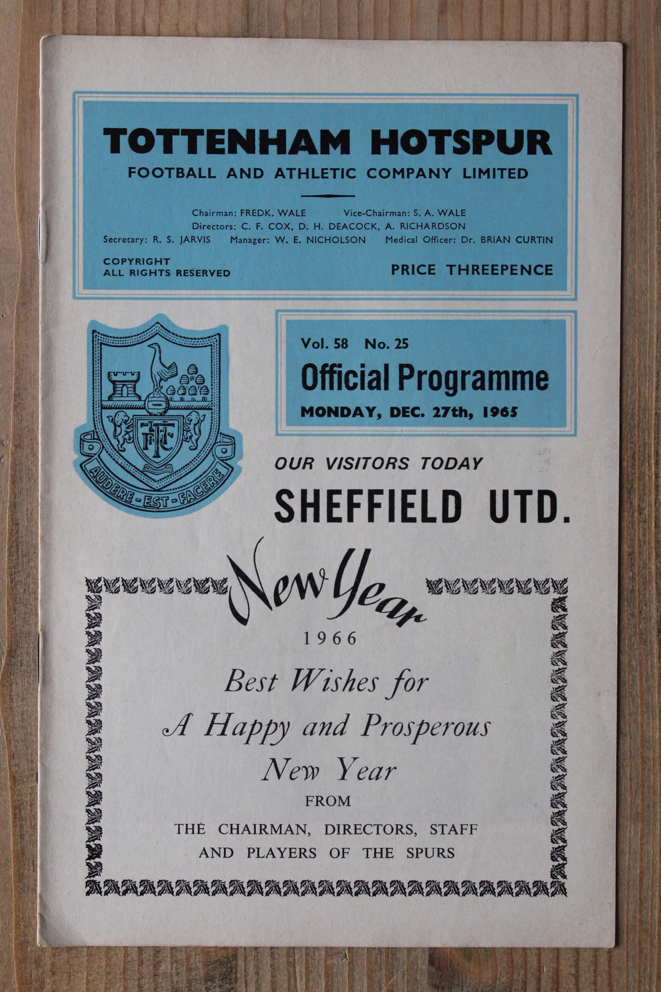 Tottenham Hotspur FC v Sheffield United FC