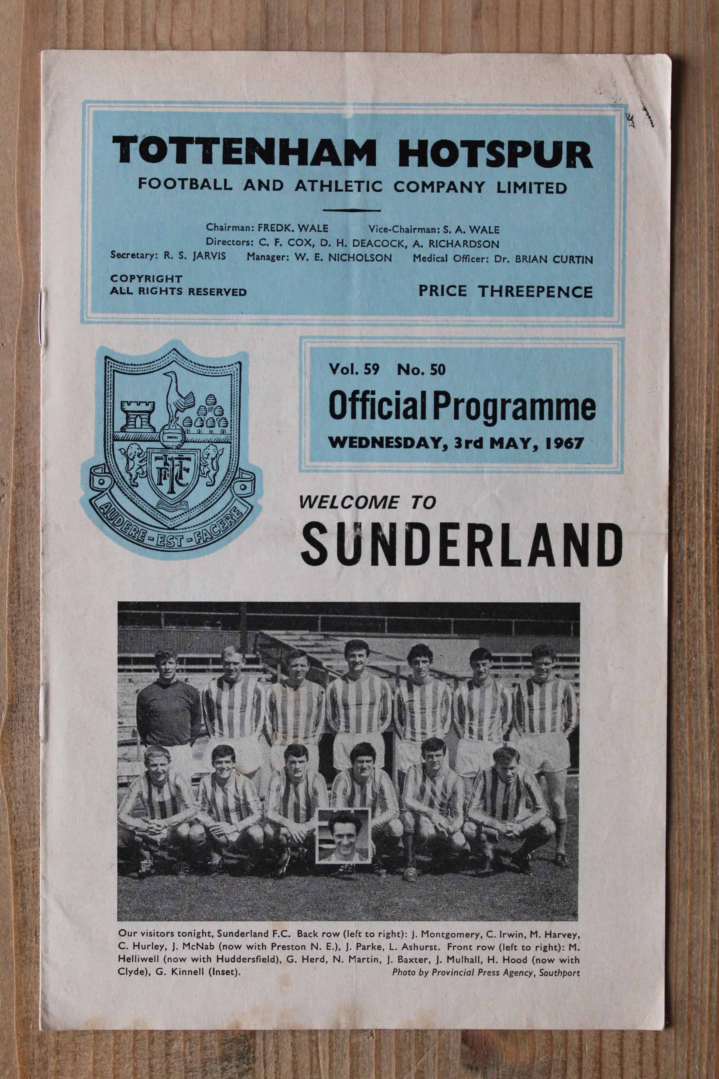 Tottenham Hotspur FC v Sunderland FC