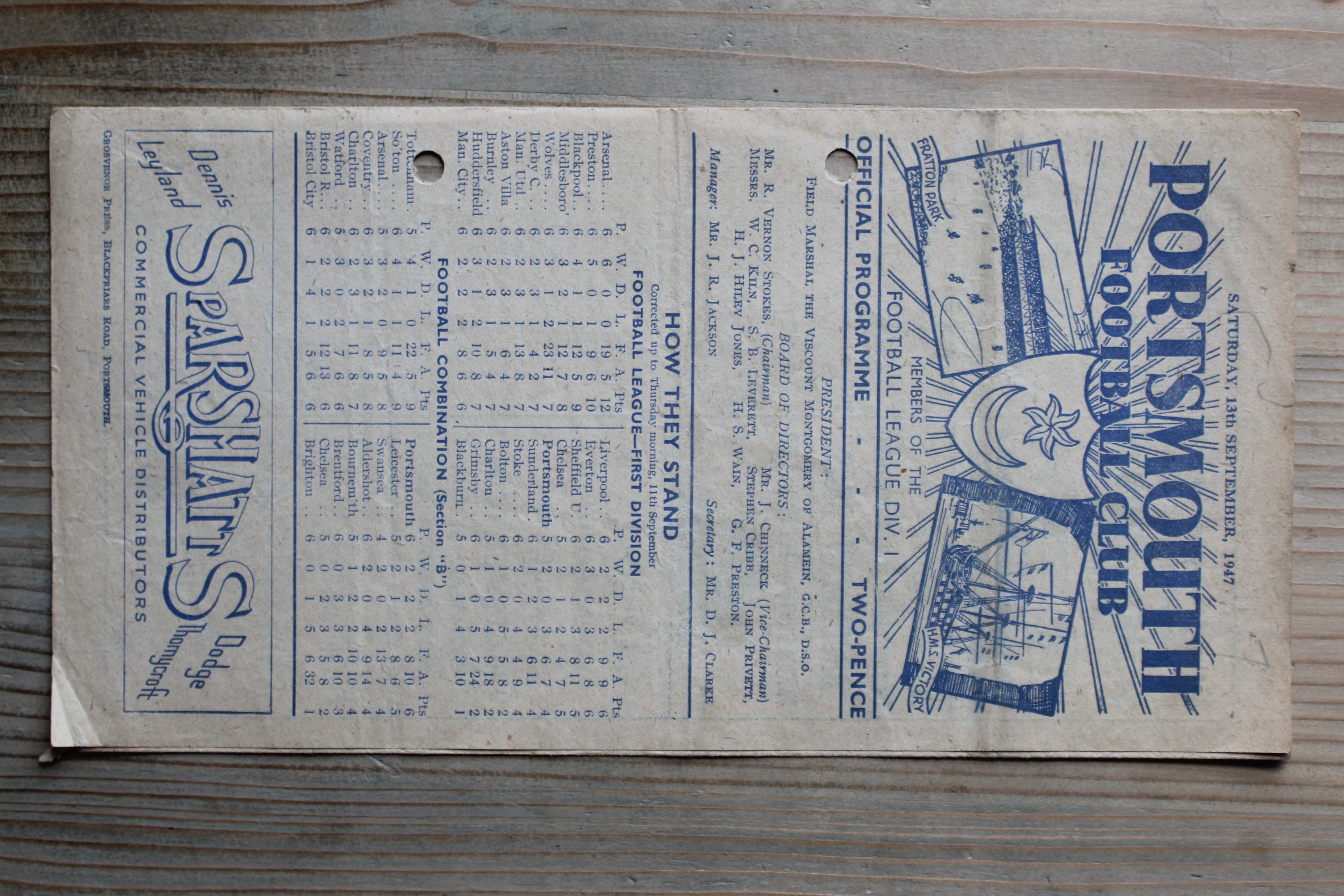 Portsmouth FC v Liverpool FC