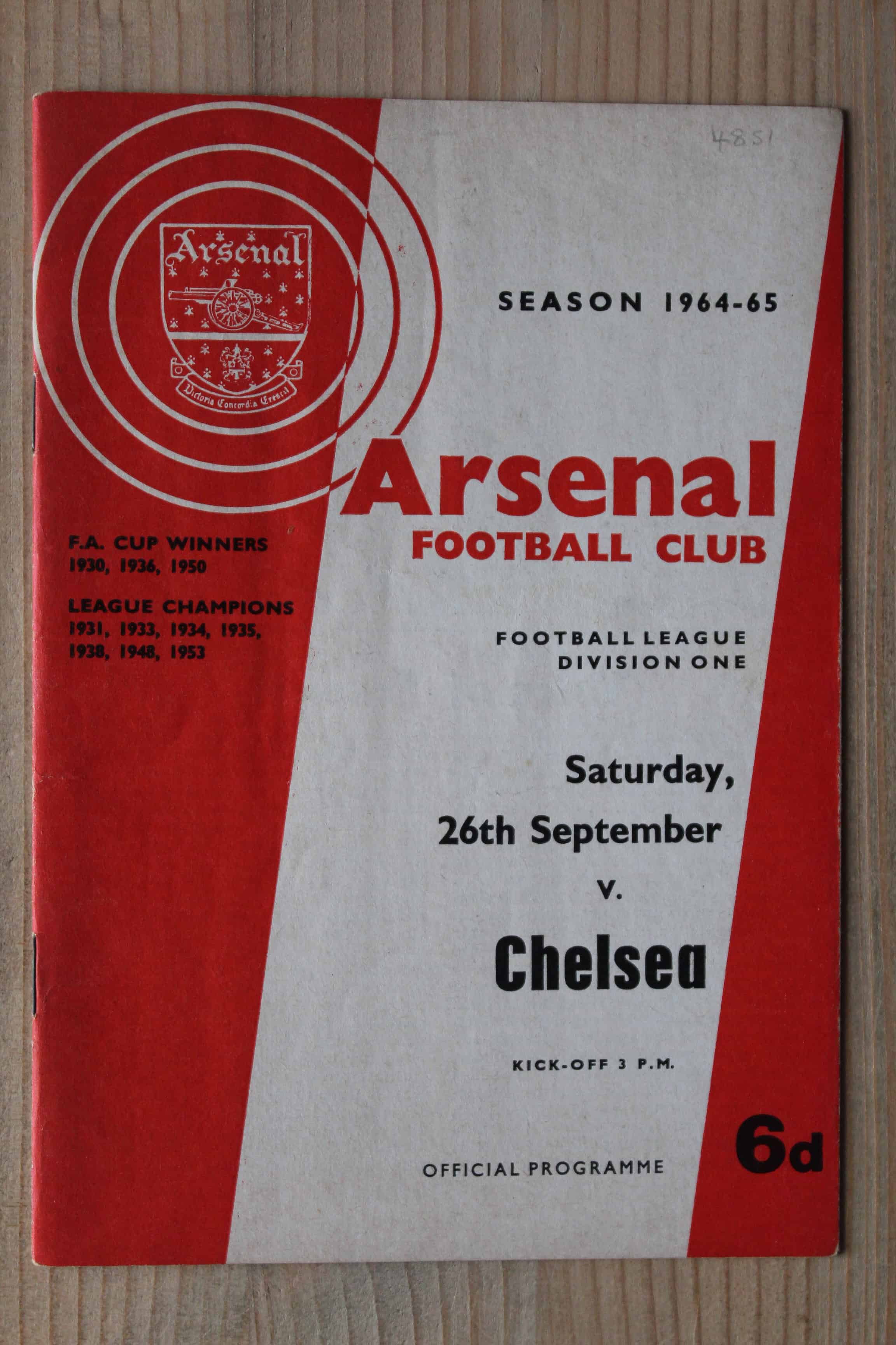 Arsenal FC v Chelsea FC