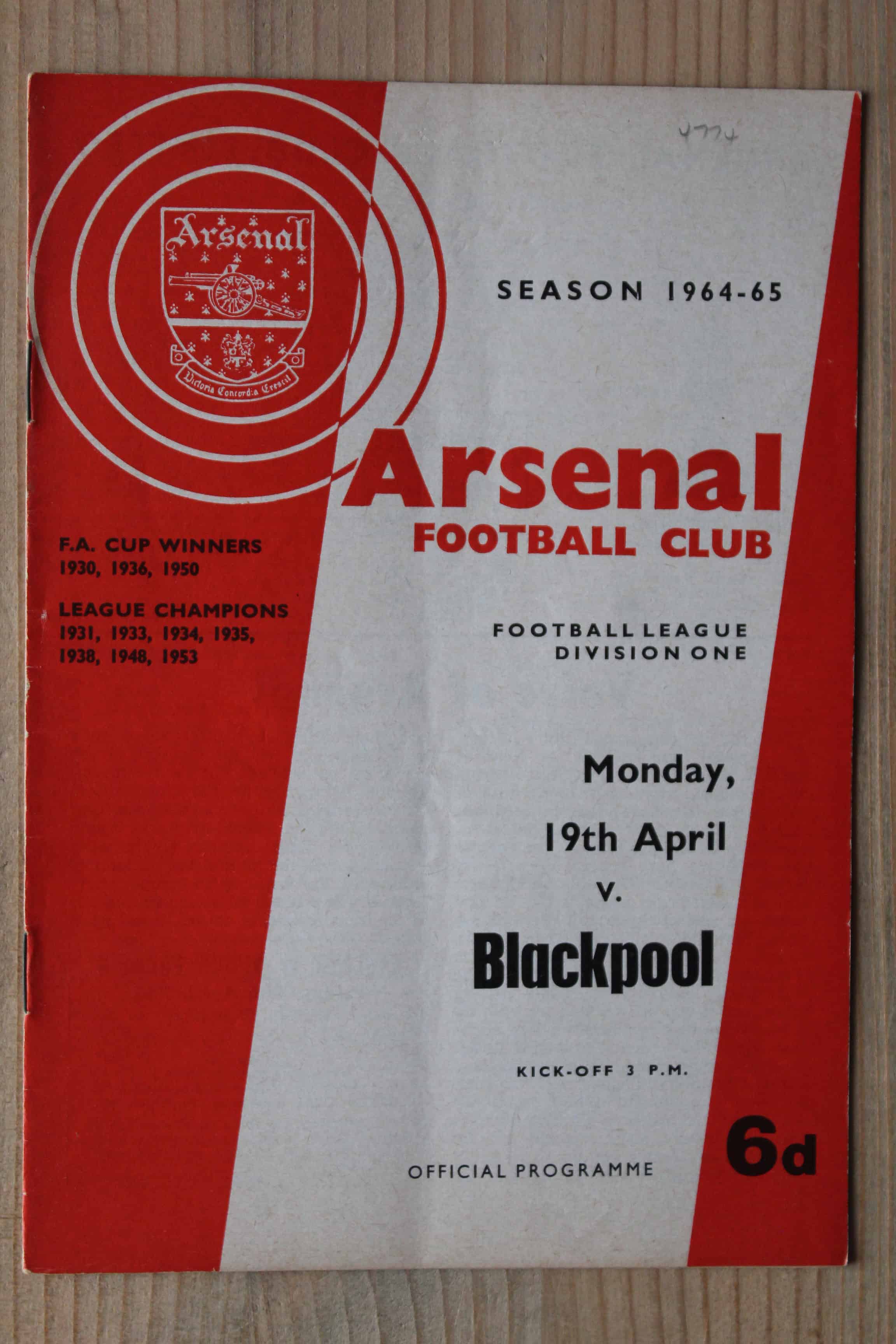 Arsenal FC v Blackpool FC