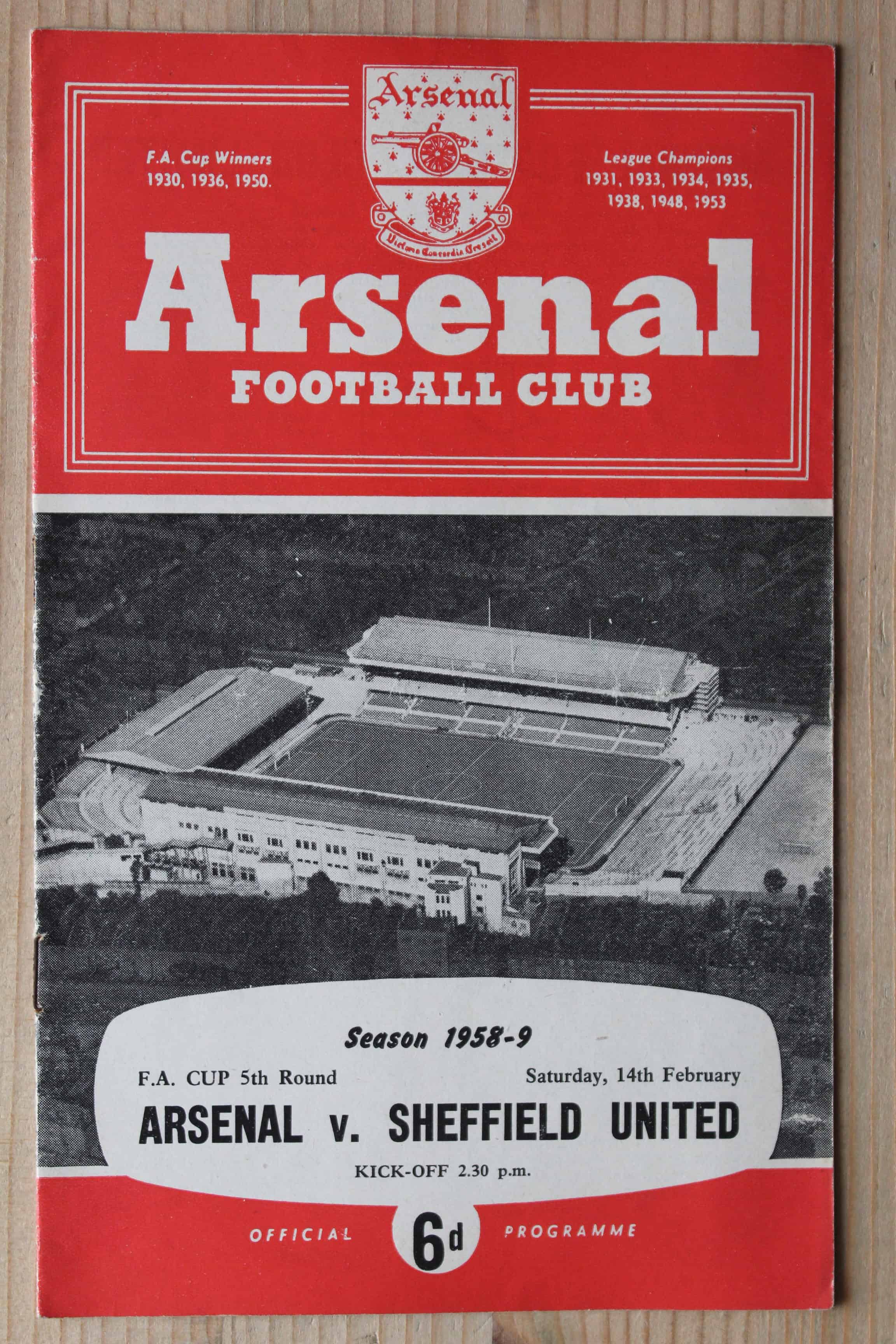 Arsenal FC v Sheffield United FC
