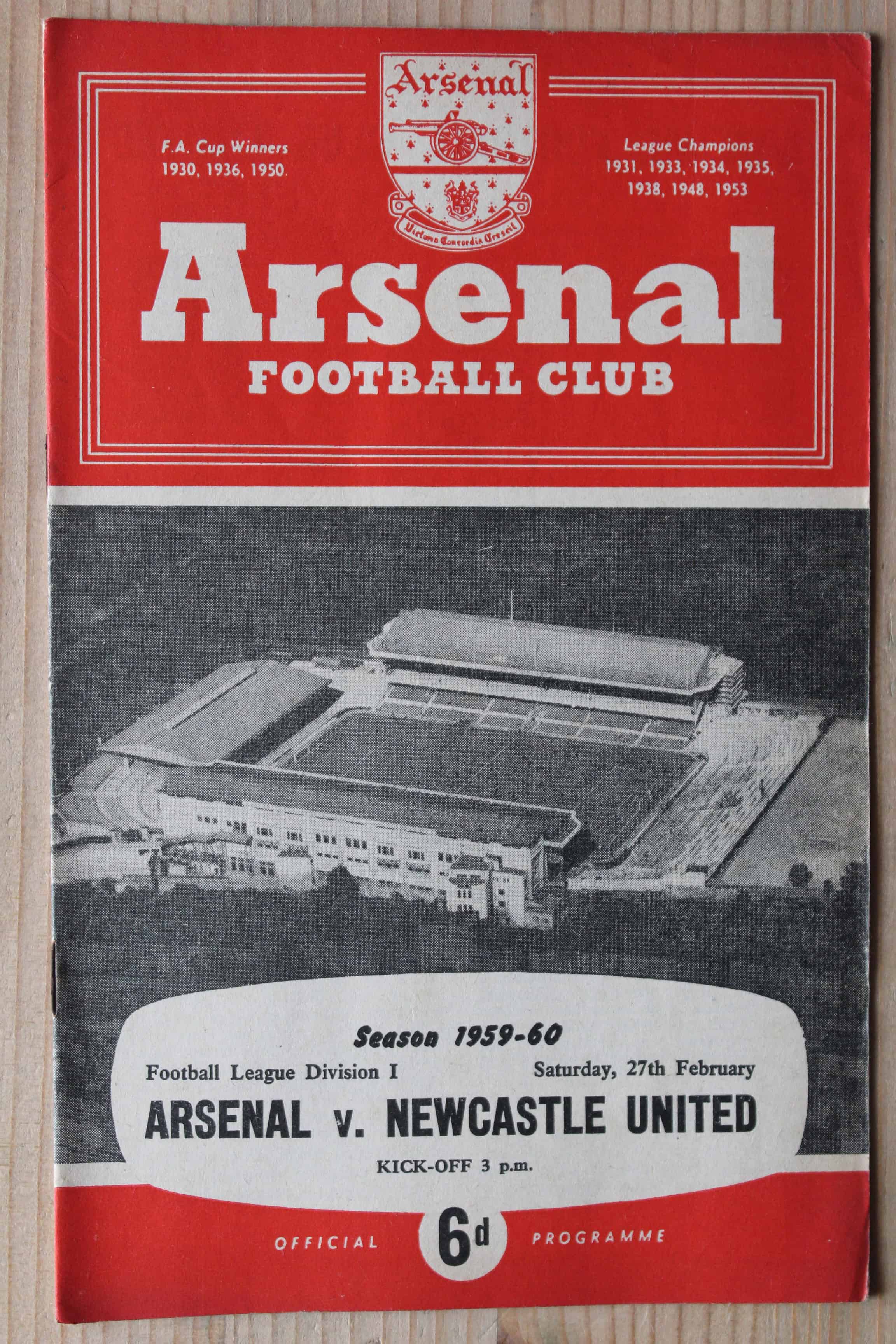 Arsenal FC v Newcastle United FC