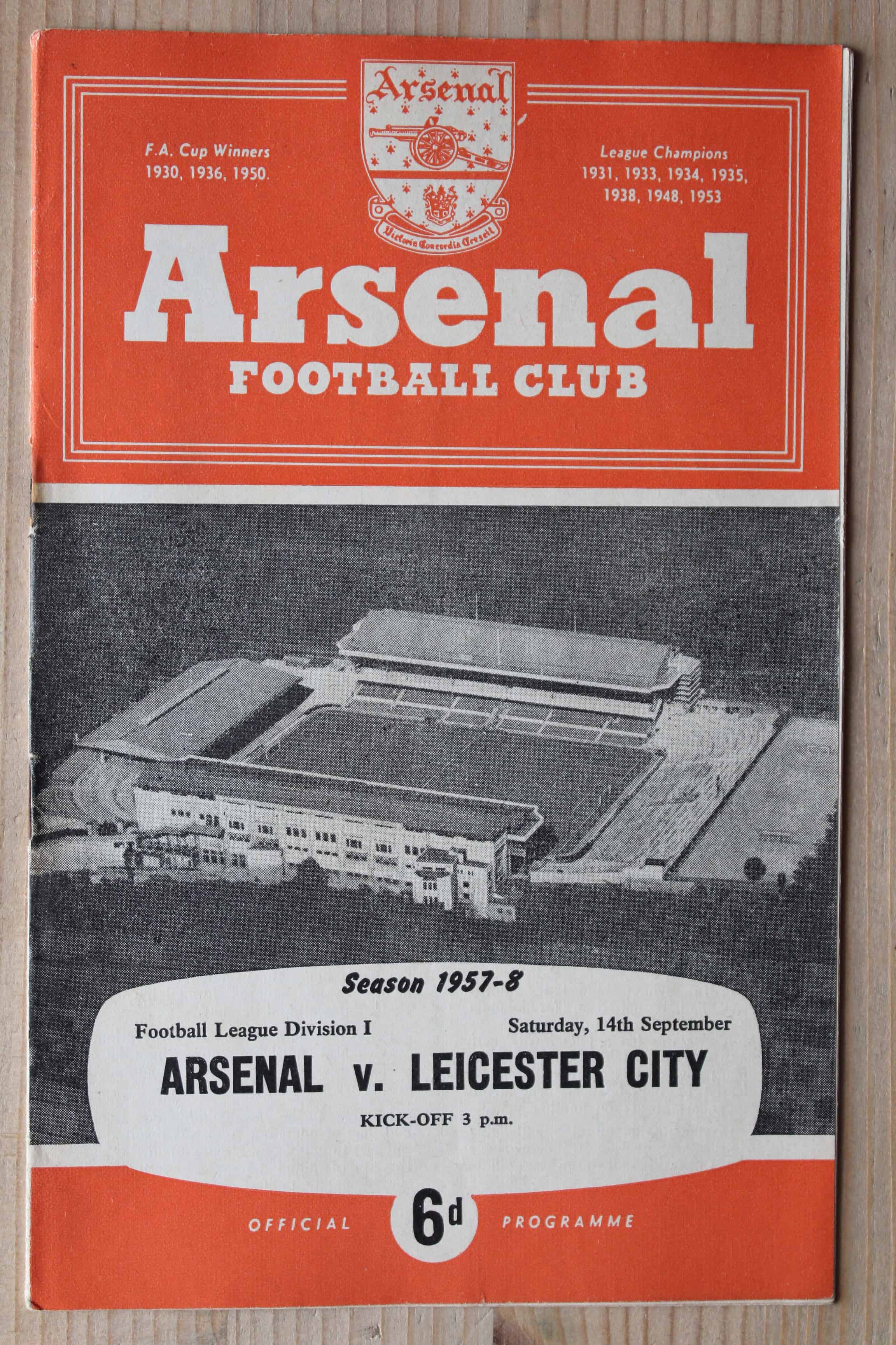 Arsenal FC v Leicester City FC