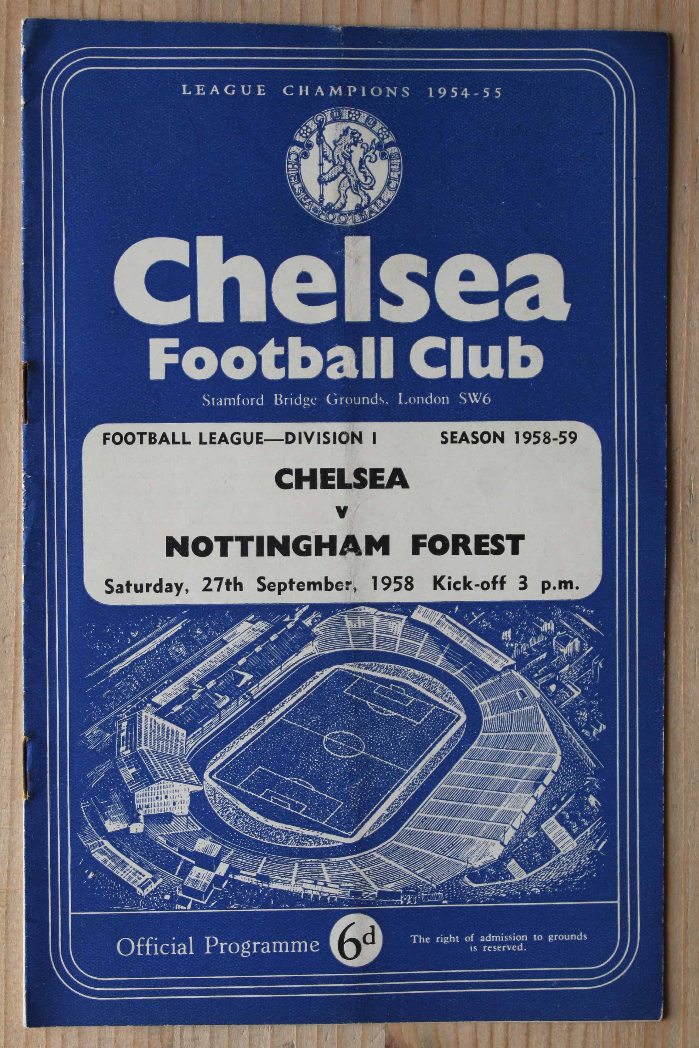 Chelsea FC v Nottingham Forest FC