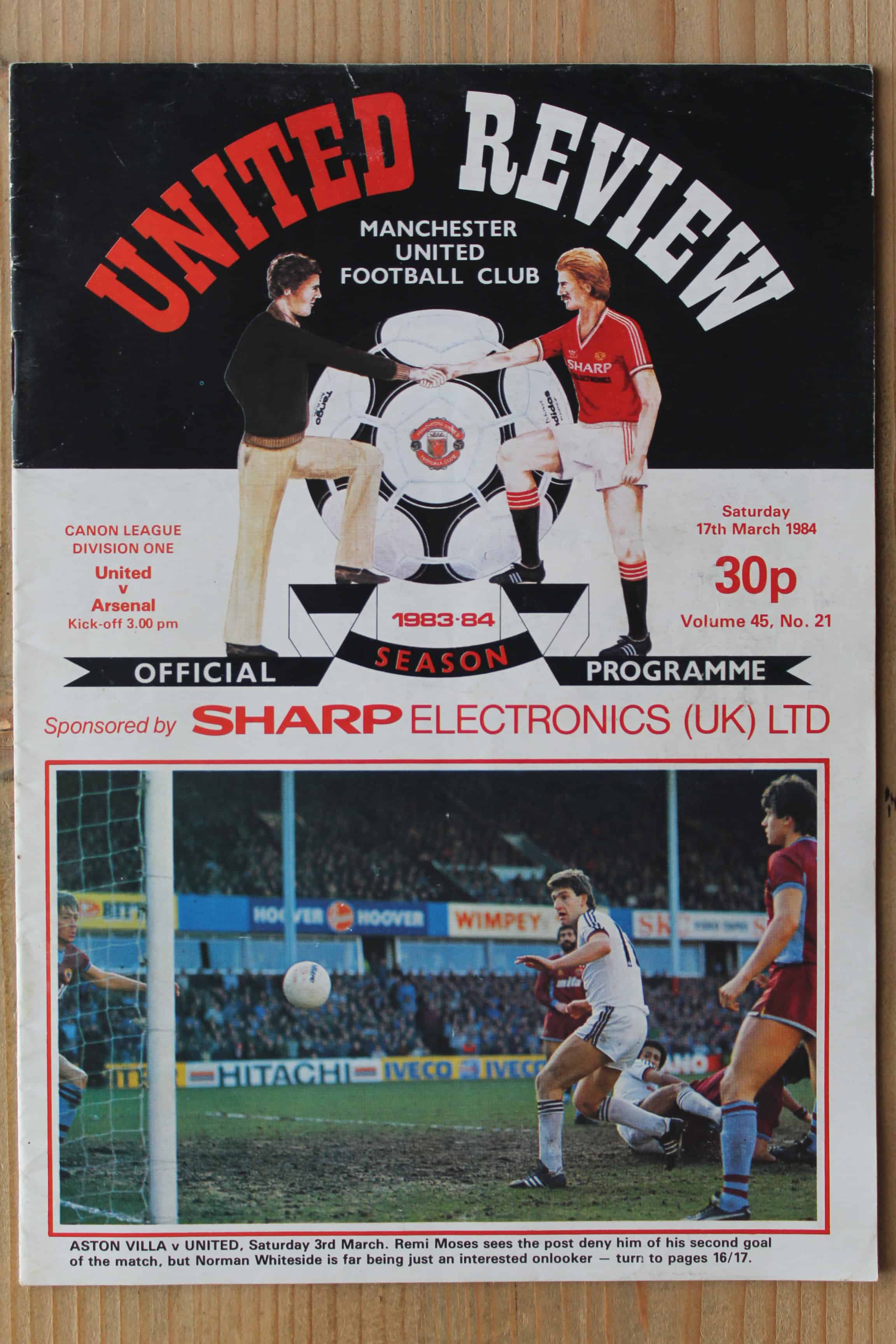 Manchester United FC v Arsenal FC
