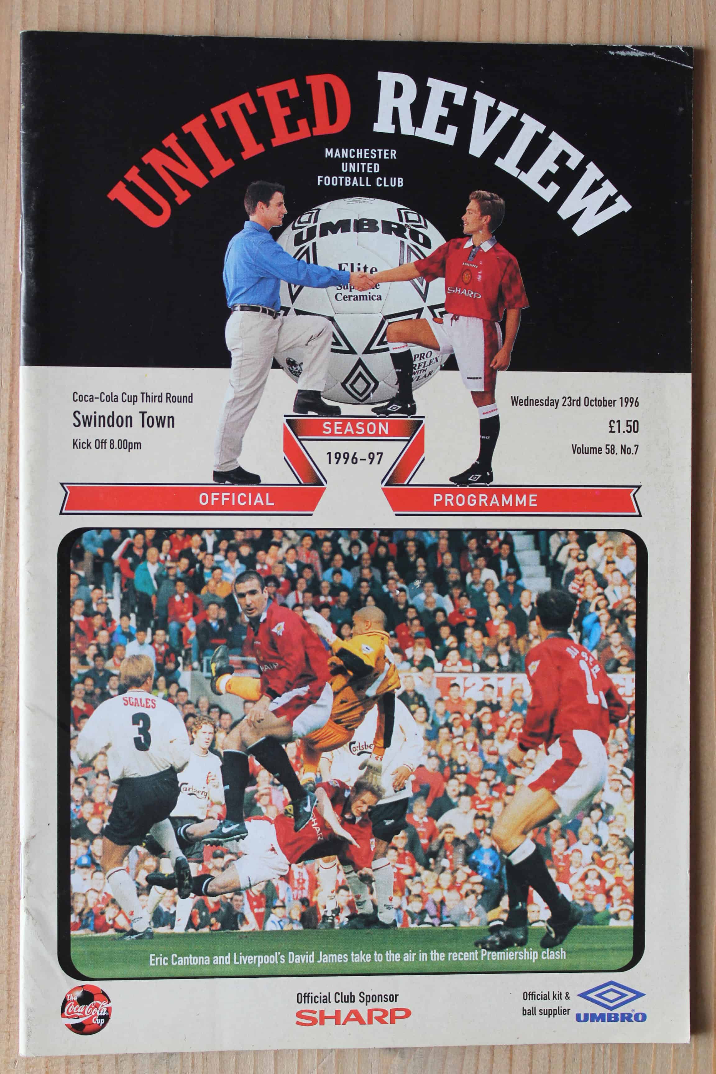Manchester United FC v Swindon Town FC