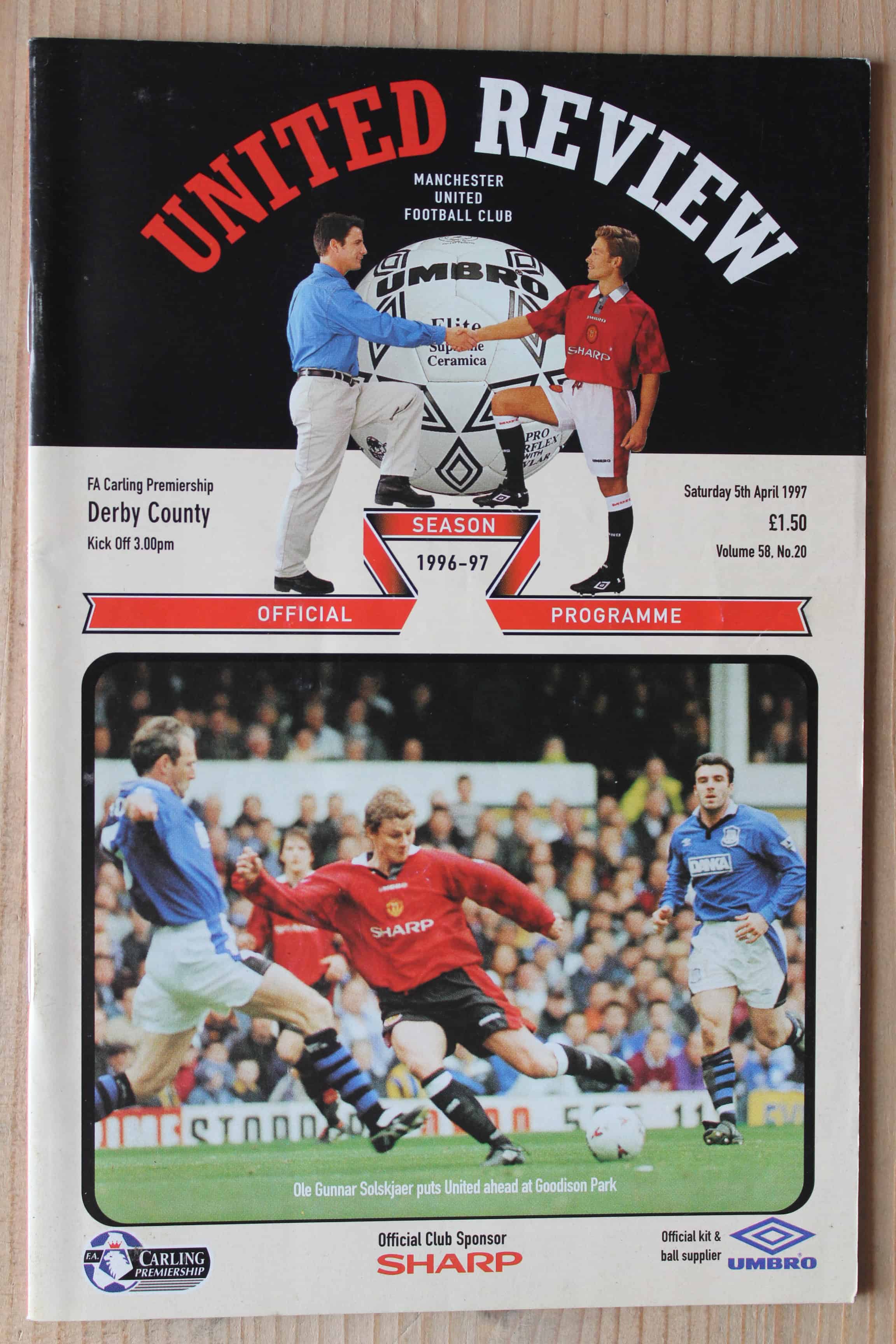 Manchester United FC v Derby County FC