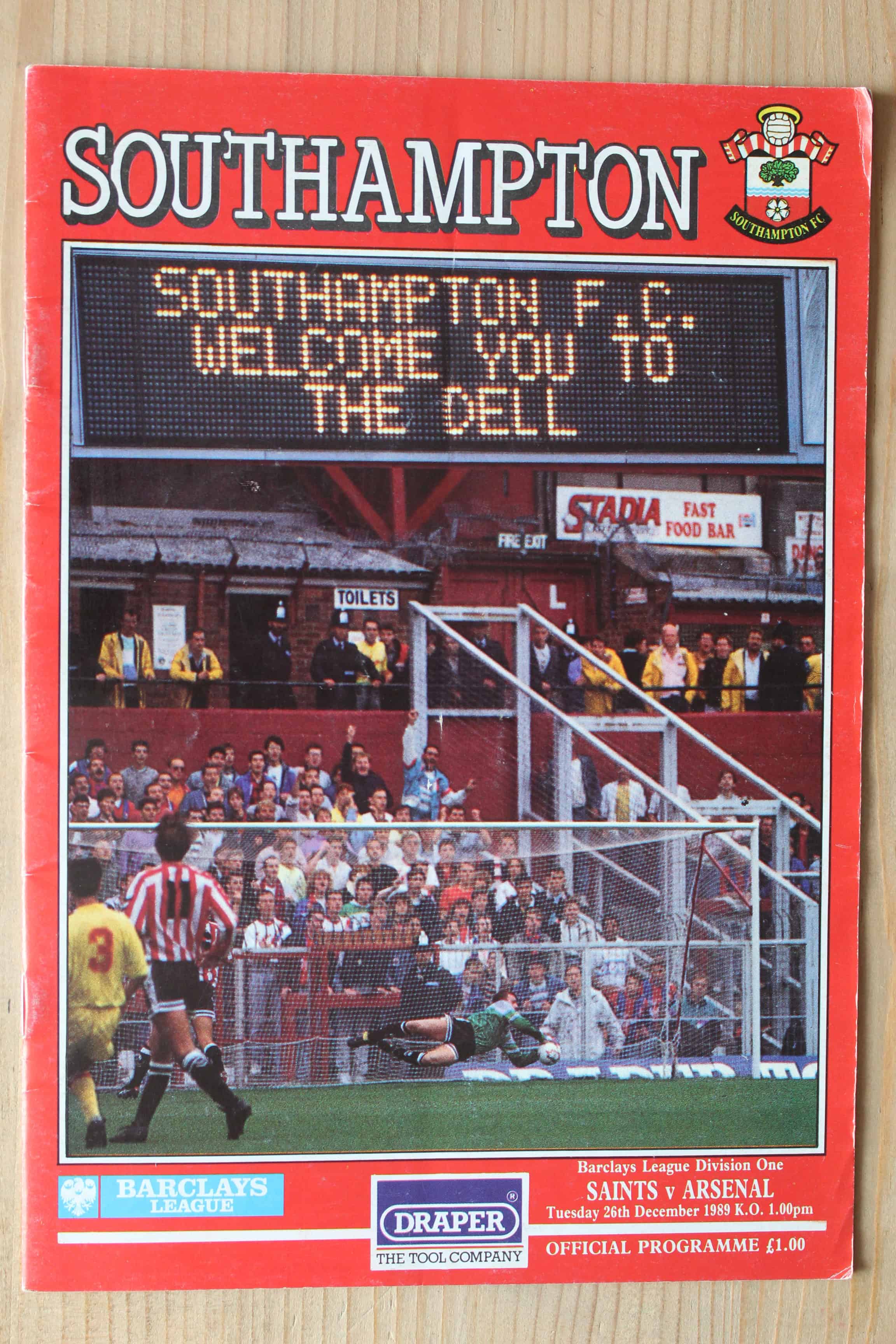 Southampton FC v Arsenal FC