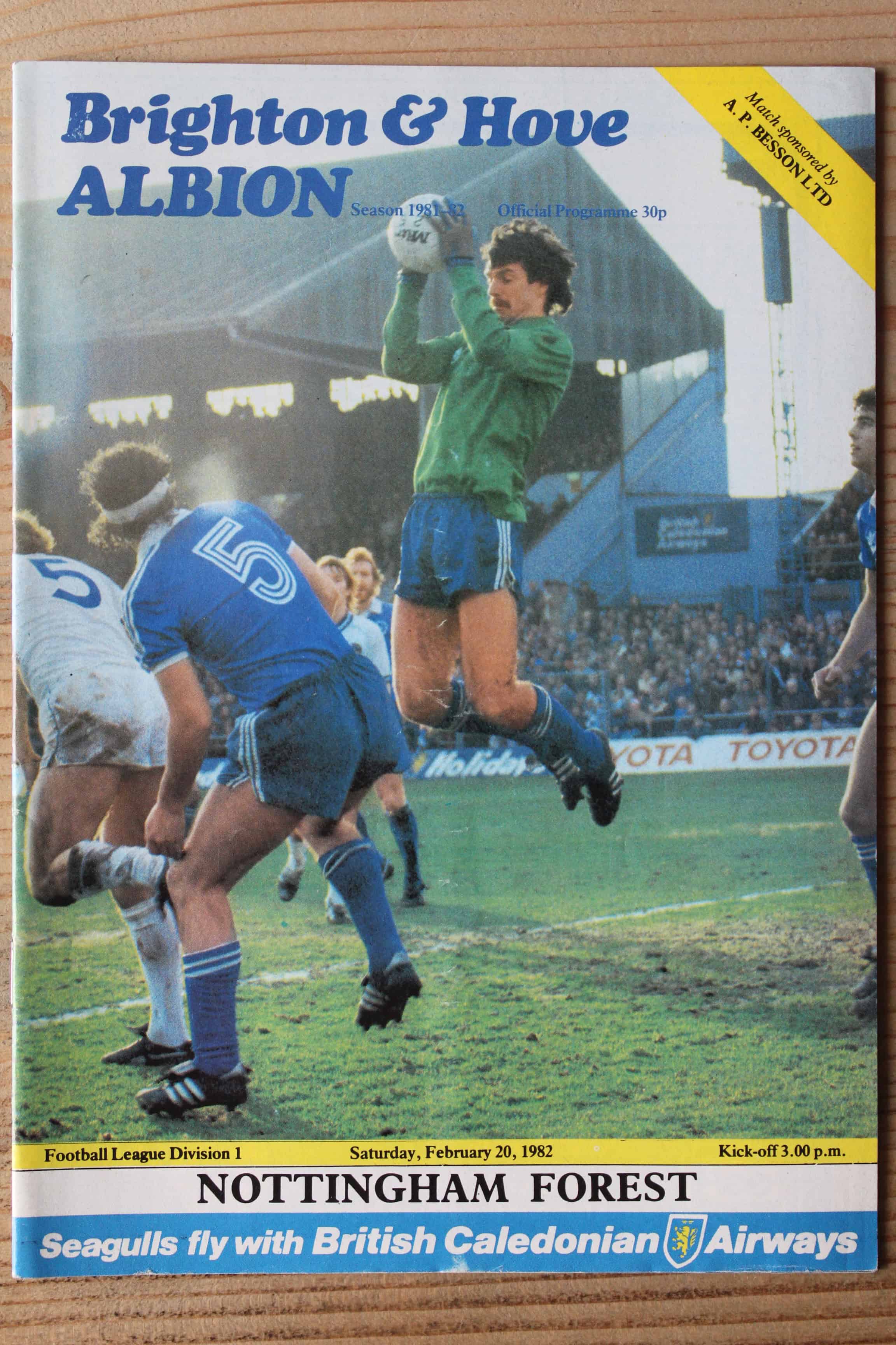 Brighton & Hove Albion FC v Nottingham Forest FC